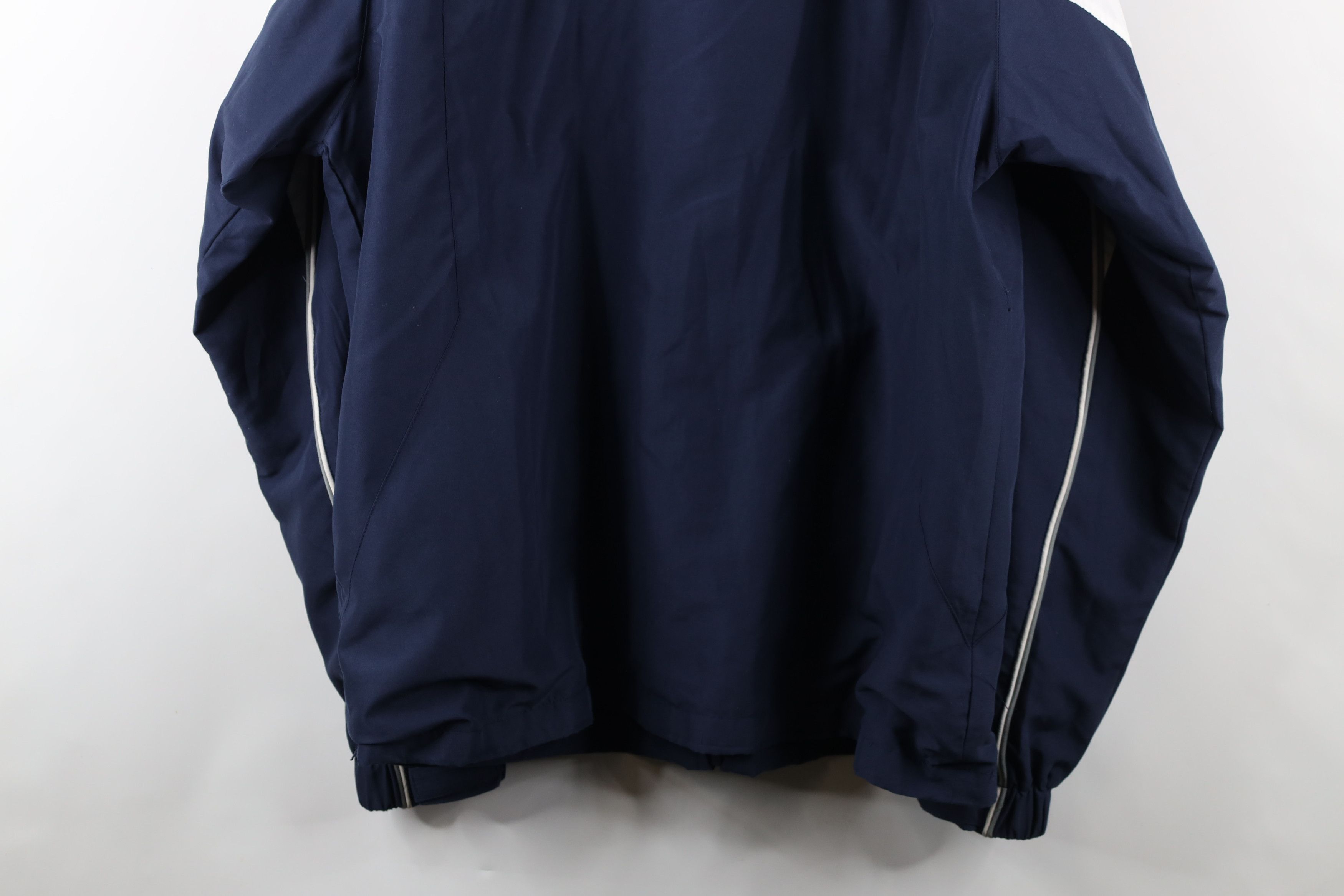 Vintage Vintage 90s State University Lined Windbreaker Jacket Blue Size US XL / EU 56 / 4 - 15 Thumbnail