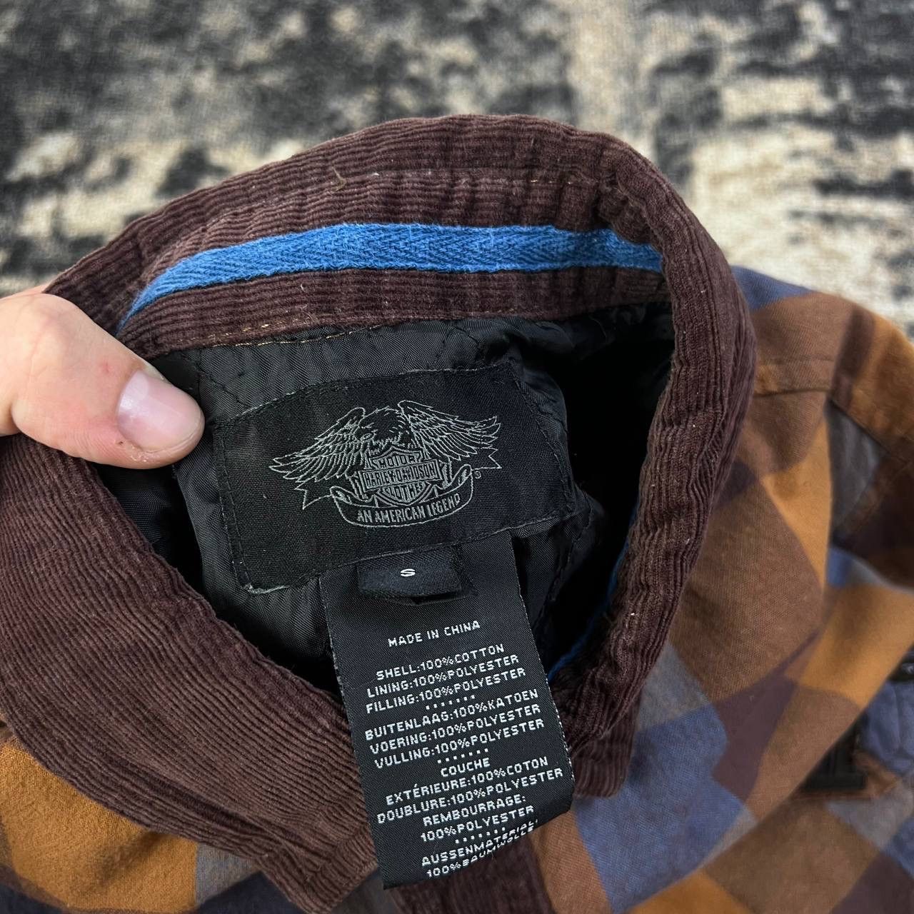 Harley Davidson Harley-Davidson Vintage Y2K Plaid Checkered Button Up Shirt Size US S / EU 44-46 / 1 - 5 Thumbnail
