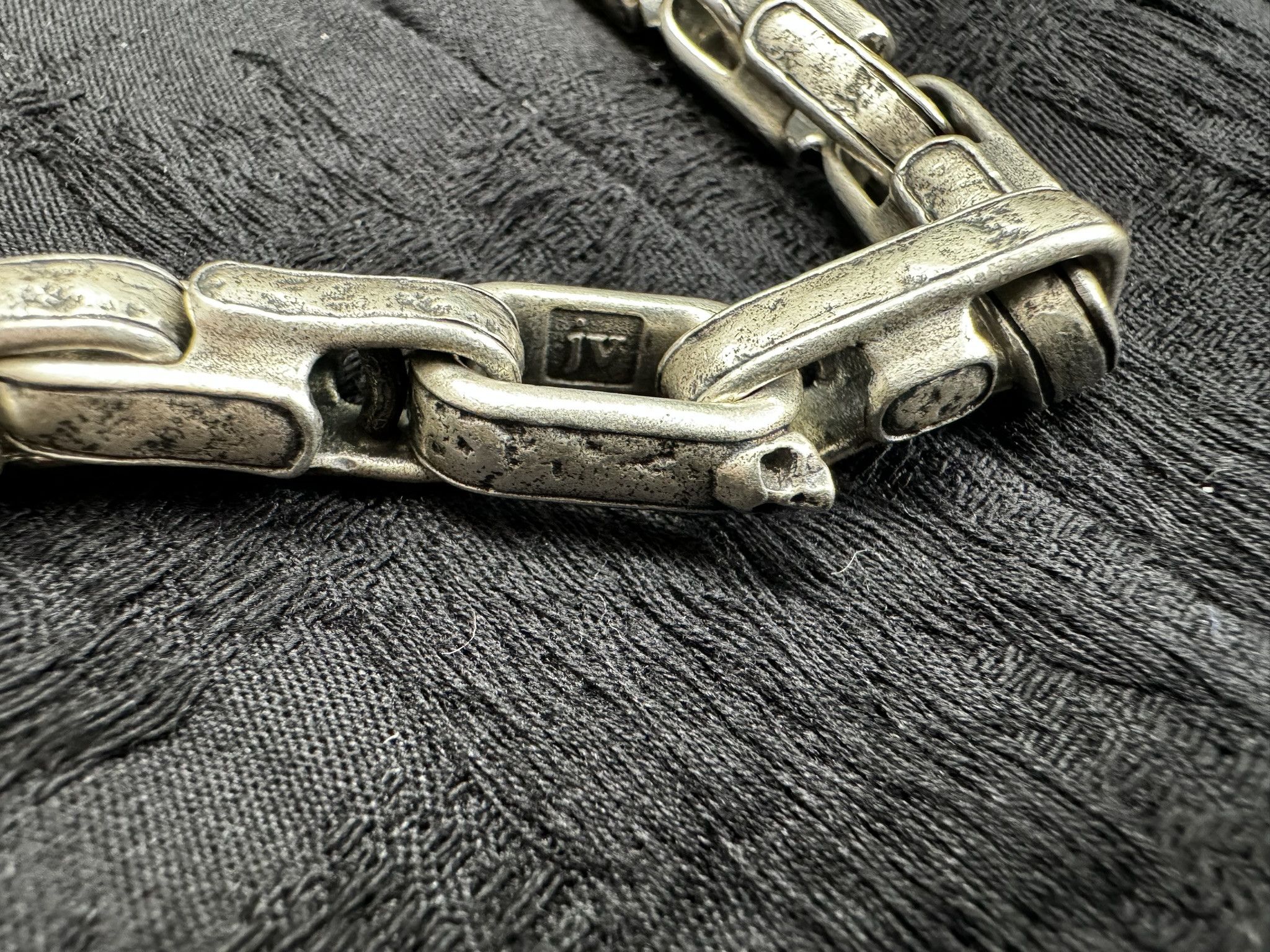 John Varvatos JOHN VARVATOS Distressed"Chain Necklace in .925 MSRP $1598 Size ONE SIZE - 5 Thumbnail