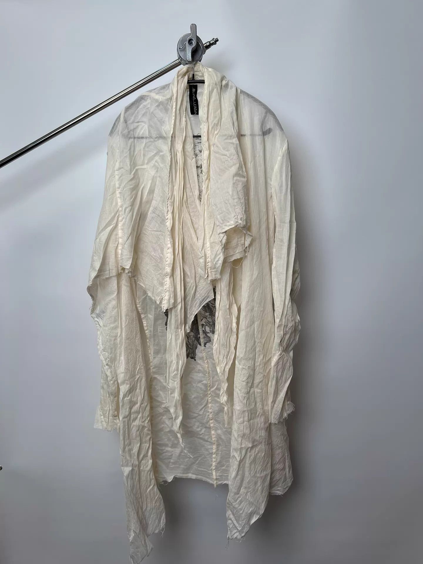 Other Blind leading the blind Dark Linen Flowy Shaped Jkt Size US L / EU 52-54 / 3 - 1 Thumbnail
