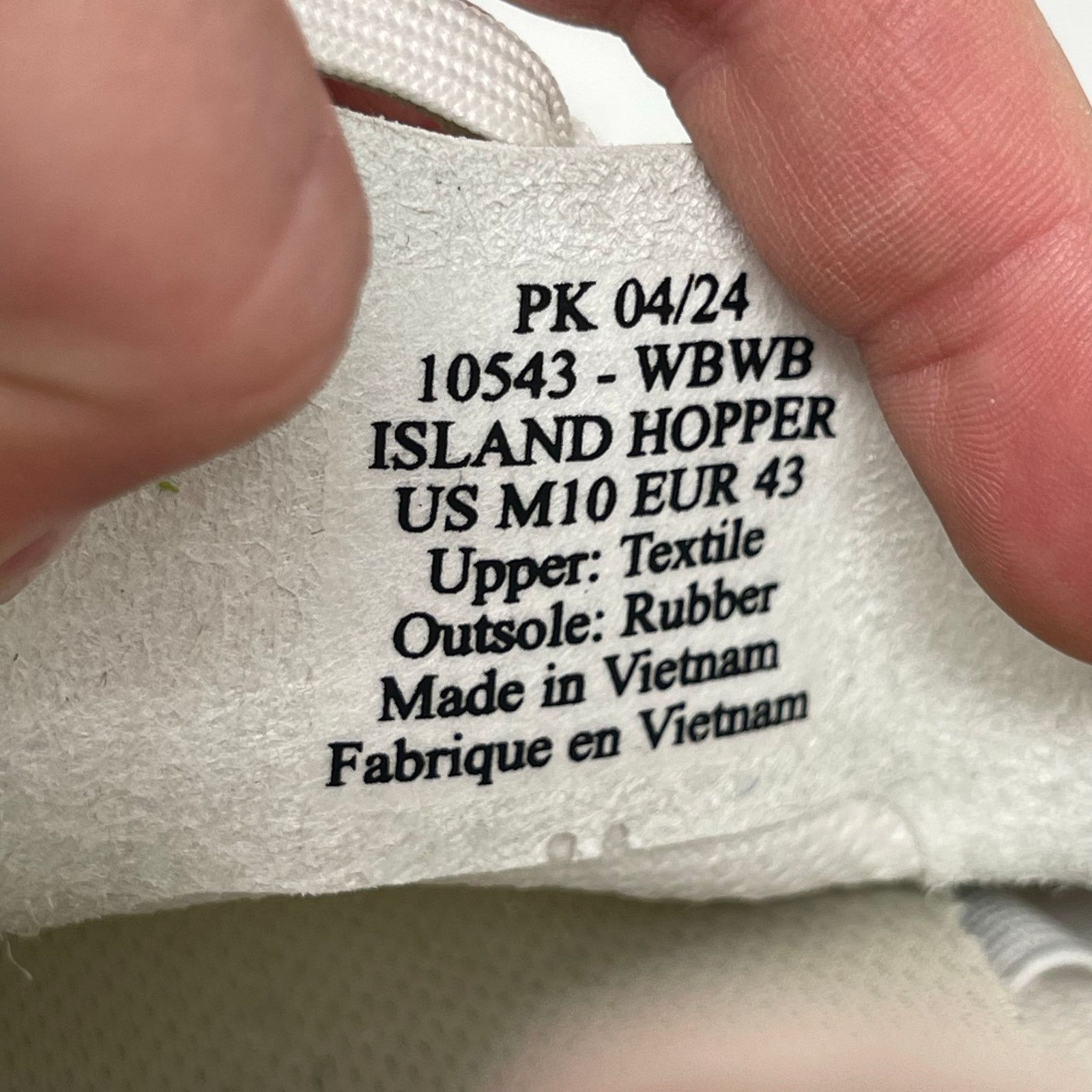 Olukai Olukai Island Hopper Men’s Travel-Ready Sneakers in white Size US 10 / EU 43 - 6 Thumbnail