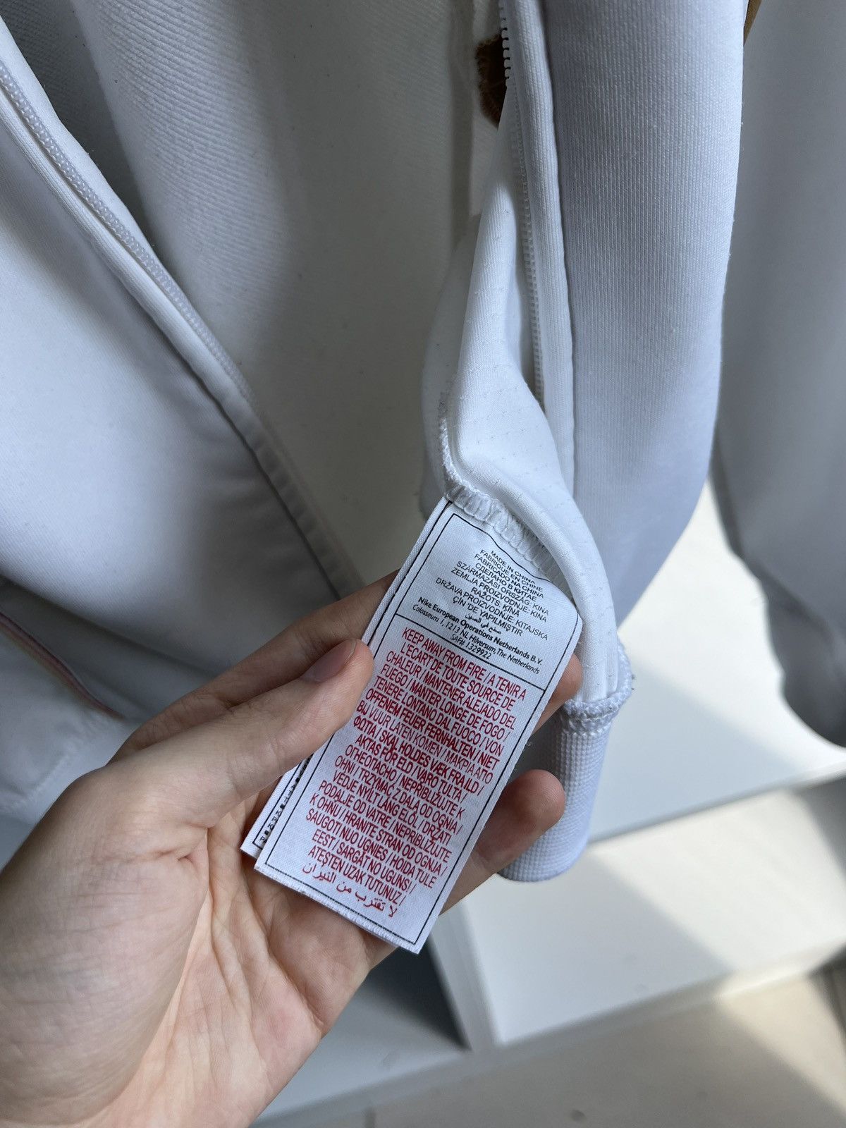 Nike × Vintage Vintage Nike Ronaldinho zip hoodie Size US M / EU 48-50 / 2 - 7 Thumbnail