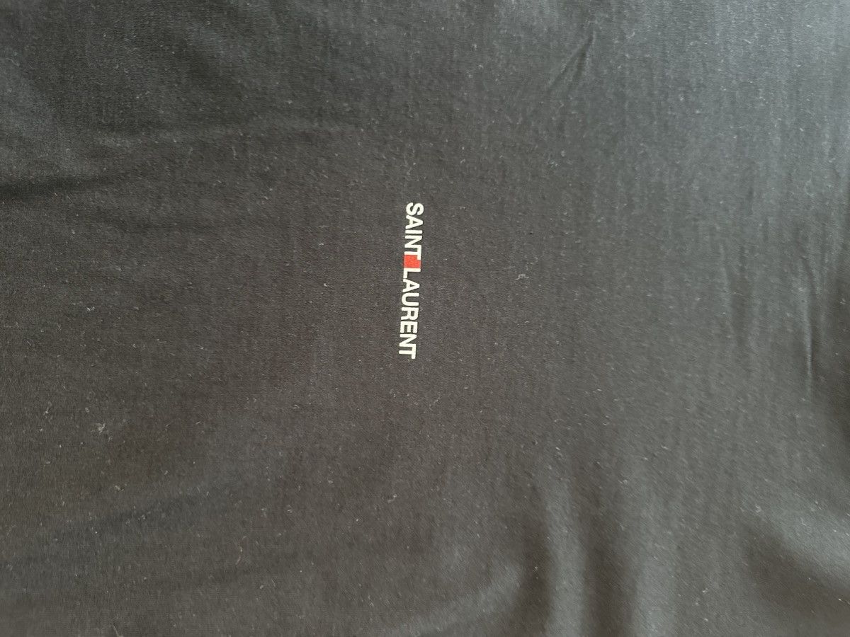 Saint Laurent Paris SAINT LAURENT RIVE GAUCHE T-SHIRT Size US M / EU 48-50 / 2 - 2 Thumbnail