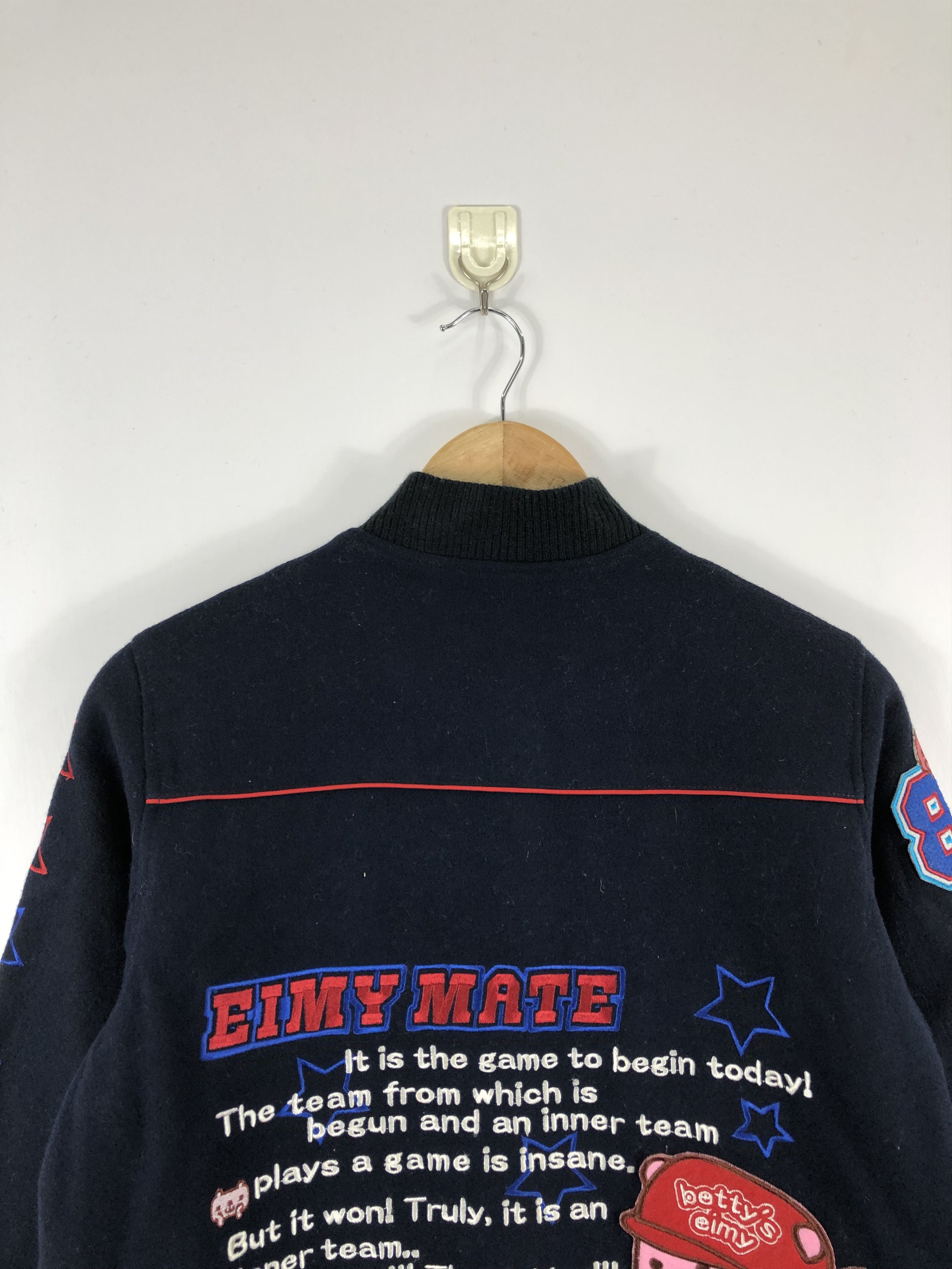 Japanese Brand Vintage 90s Japanese Brand Bettys Varsity Jacket V0280 Size US M / EU 48-50 / 2 - 4 Thumbnail