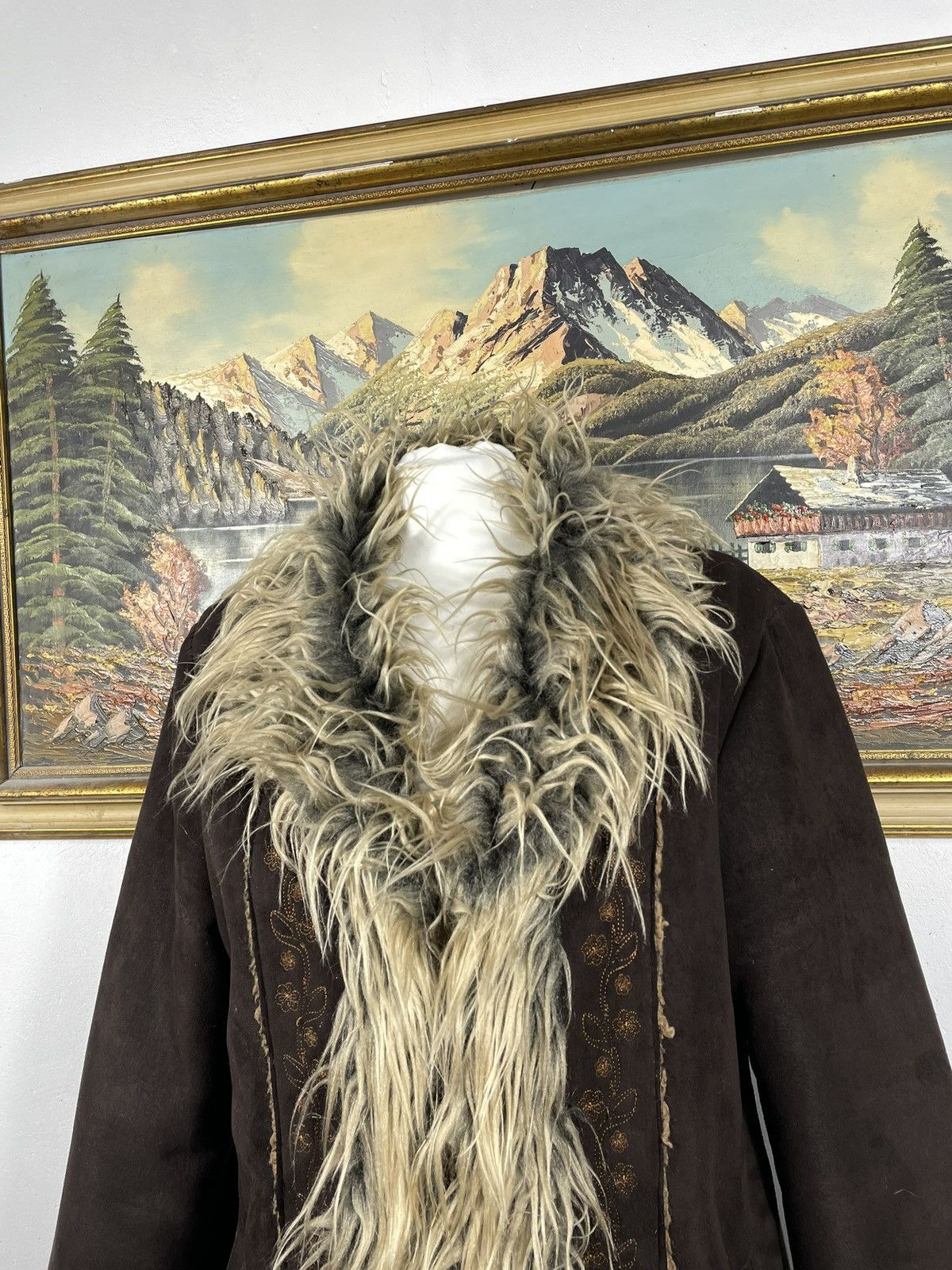 If Six Was Nine × Le Grande Bleu (L.G.B.) Button Ups Coat Avant Garde Affliction Grunge Retro 00s Size L / US 10 / IT 46 - 4 Thumbnail