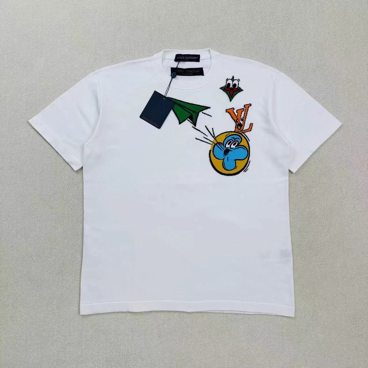 Louis Vuitton Louis Vuitton Manga Inlay Knit SS M WL2365 Size US M / EU 48-50 / 2 - 1 Thumbnail