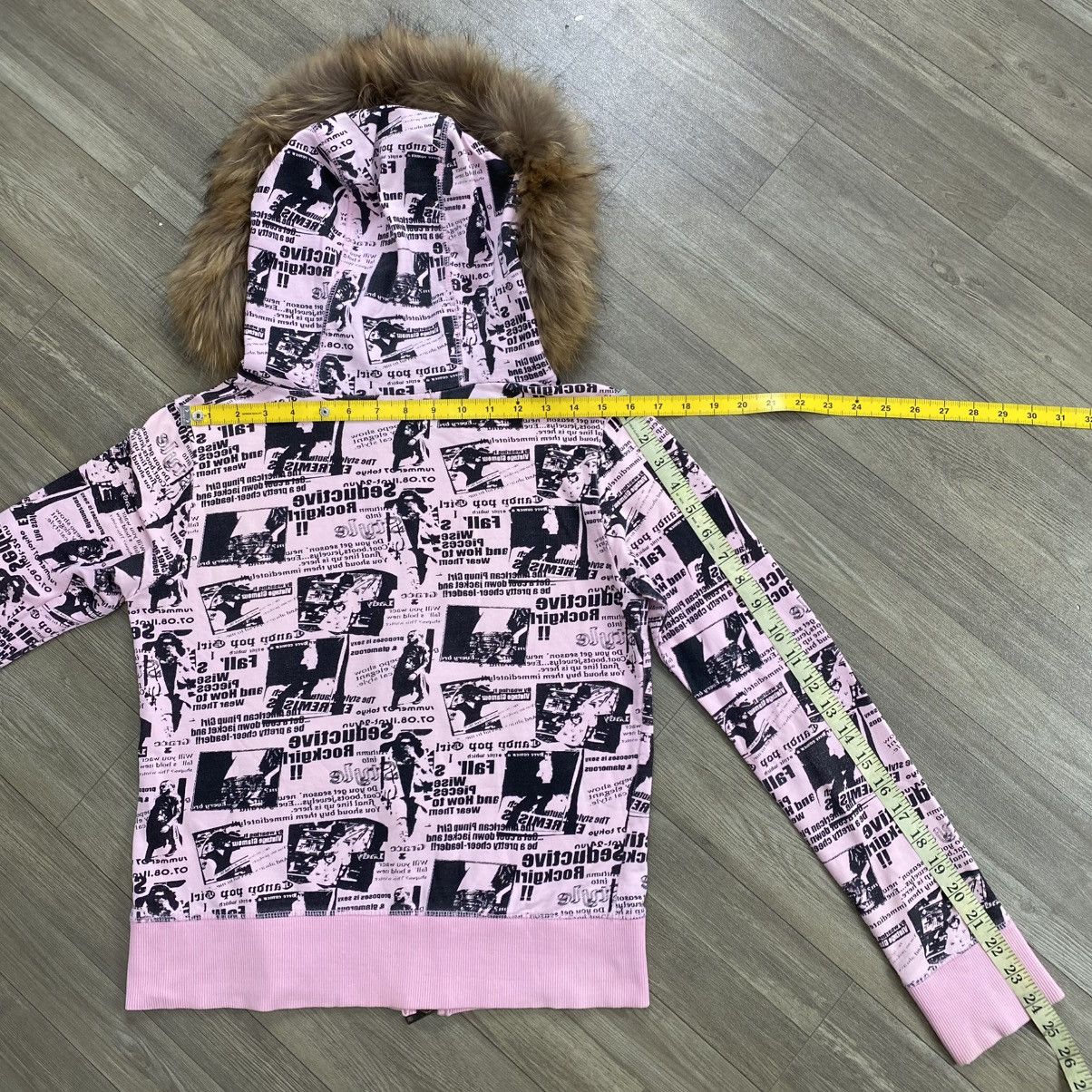 If Six Was Nine 2000s Beauty Beast Cryx Kmrii Ifsix Lgb Style Fur Zip Hoodie Size US S / EU 44-46 / 1 - 16 Thumbnail
