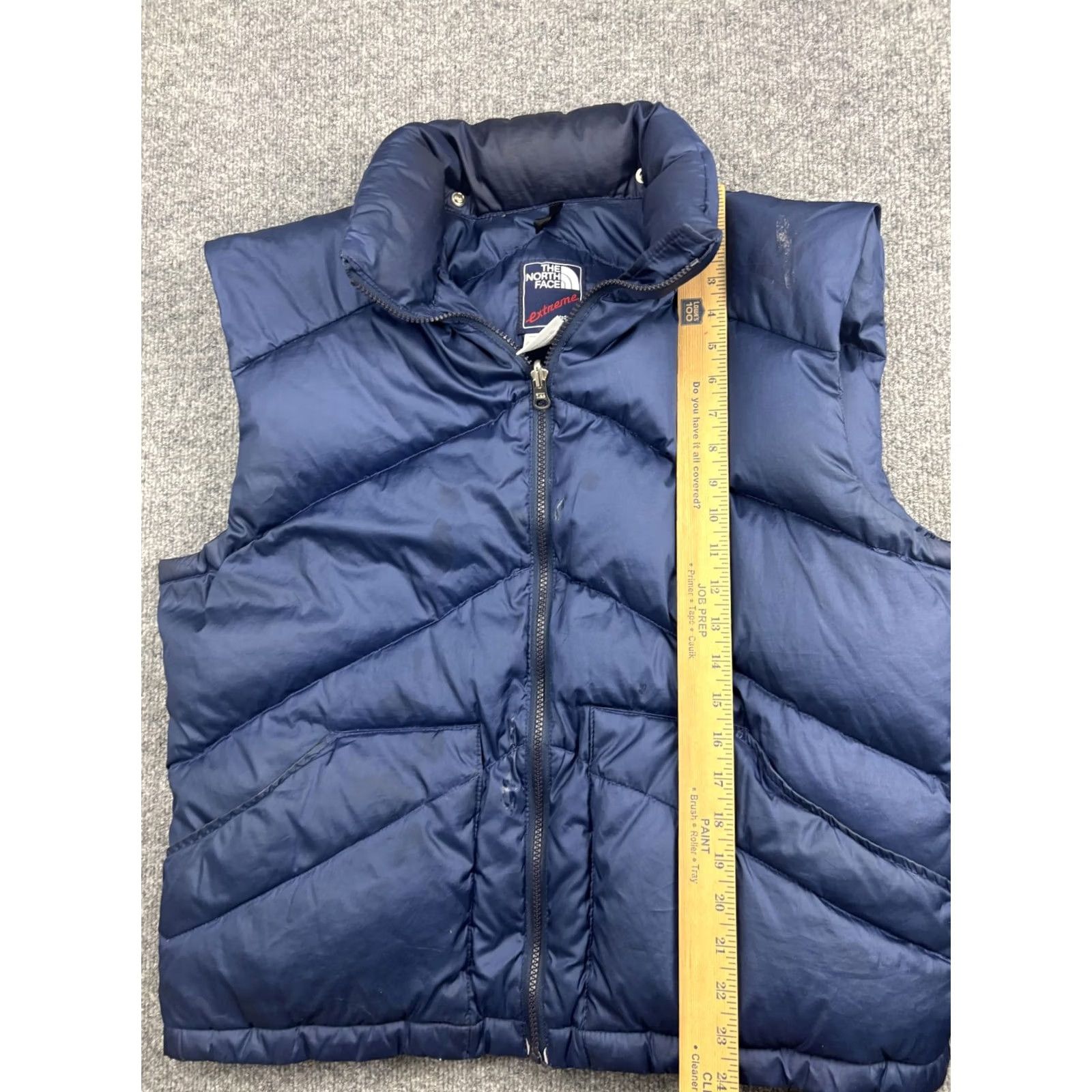 The North Face VINTAGE The North Face Extreme Vest Mens Large Blue Down Puffer Made USA 80s Size US L / EU 52-54 / 3 - 5 Thumbnail