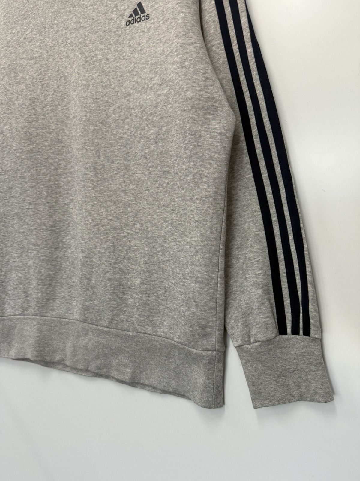 Adidas 🔥Y2K Adidas Three Stripes Side Stripes Sweatshirt Size US S / EU 44-46 / 1 - 2 Thumbnail