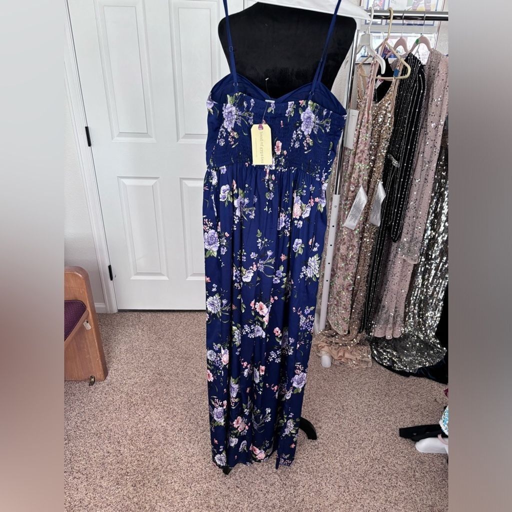 Other Floral jumpsuit M NWT band of gypsies Size 28" / US 6 / IT 42 - 3 Thumbnail