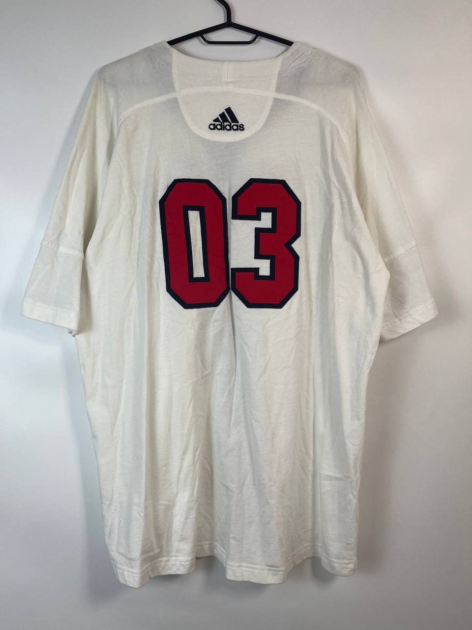Adidas NEW YORK YANKEES 2002 BASEBALL JERSEY ADIDAS VINTAGE SIZE L Size US L / EU 52-54 / 3 - 5 Thumbnail