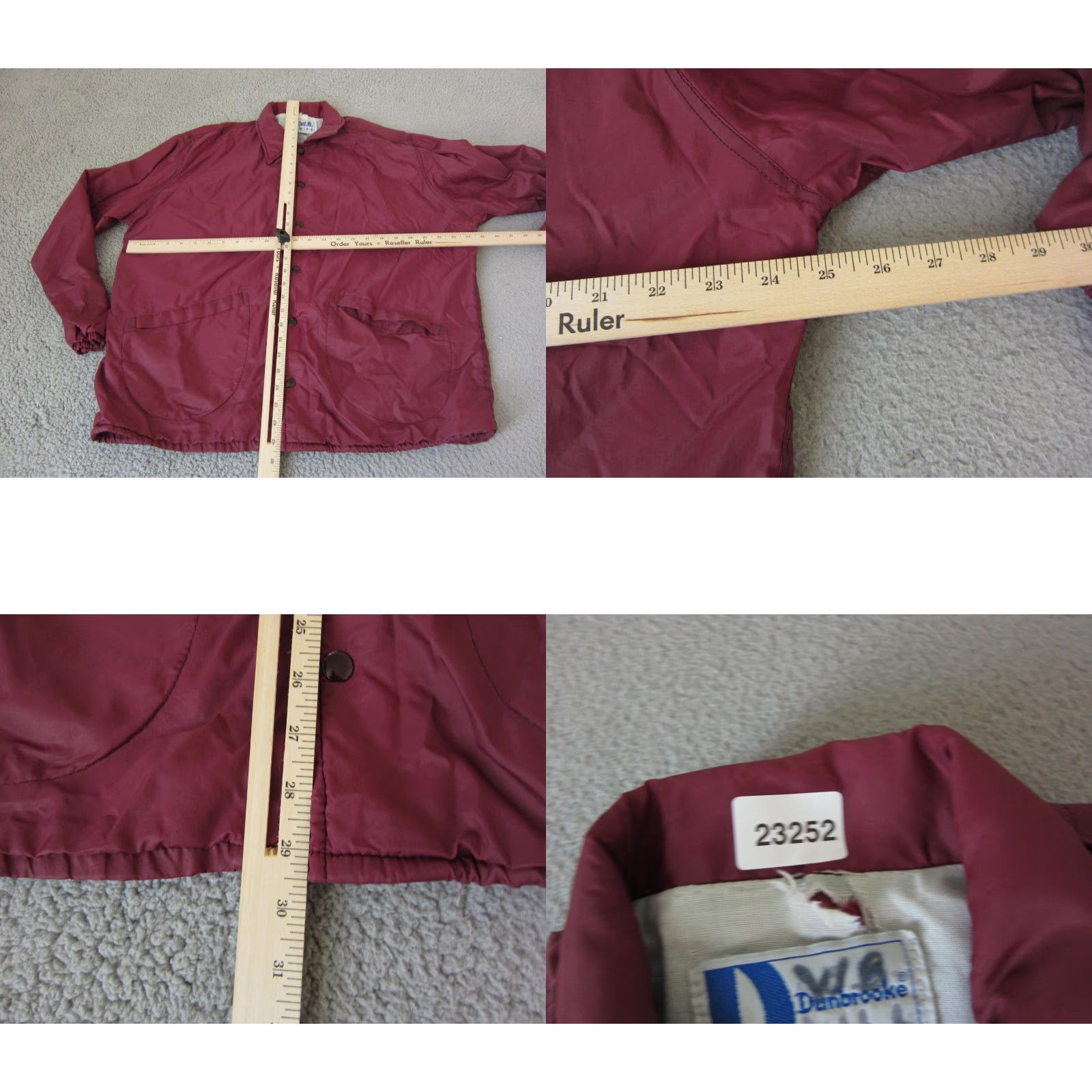 Vintage VINTAGE Baptist Church Jacket Mens Large Red Burgundy 80s Bomber Satin USA Made Size US L / EU 52-54 / 3 - 8 Thumbnail
