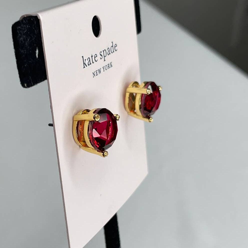 Kate Spade Kate Spade rise and shine Fuchsia studs Earrings Size ONE SIZE - 3 Thumbnail