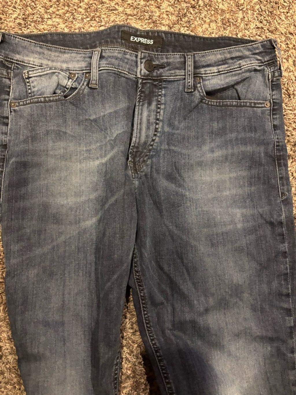 Express Men’s Express Classic Straight Jeans Size US 36 / EU 52 - 4 Thumbnail