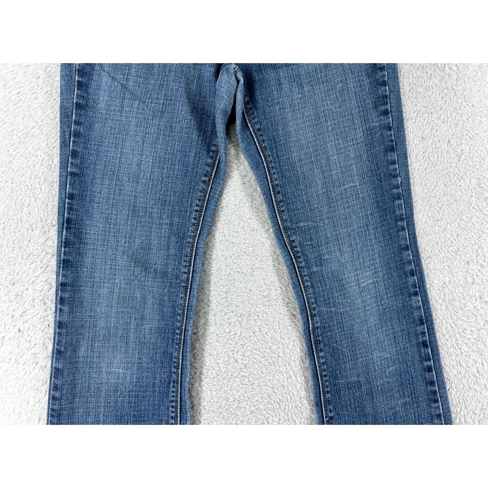 Vintage Chip & Pepper Jeans Womens 3 Blue Denim Bootcut Embroidered Distressed Stretch Size 26" / US 2 / IT 38 - 3 Thumbnail