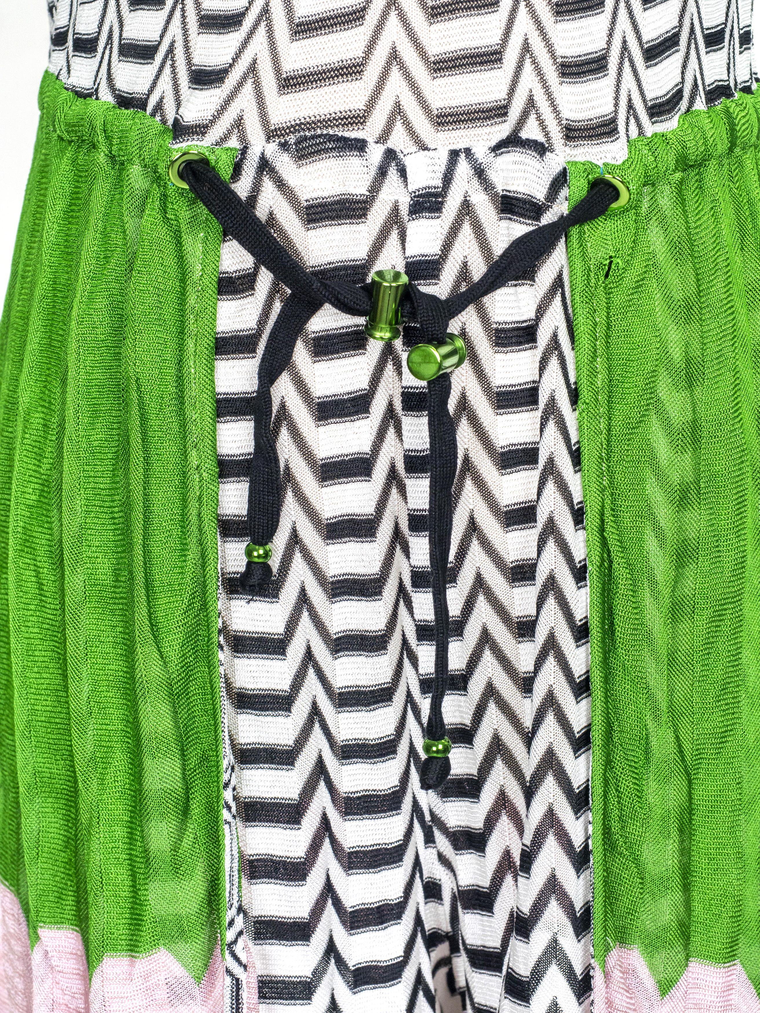 Missoni Black and White Geometric Print Jumpsuit Size XS / US 0-2 / IT 36-38 - 3 Thumbnail