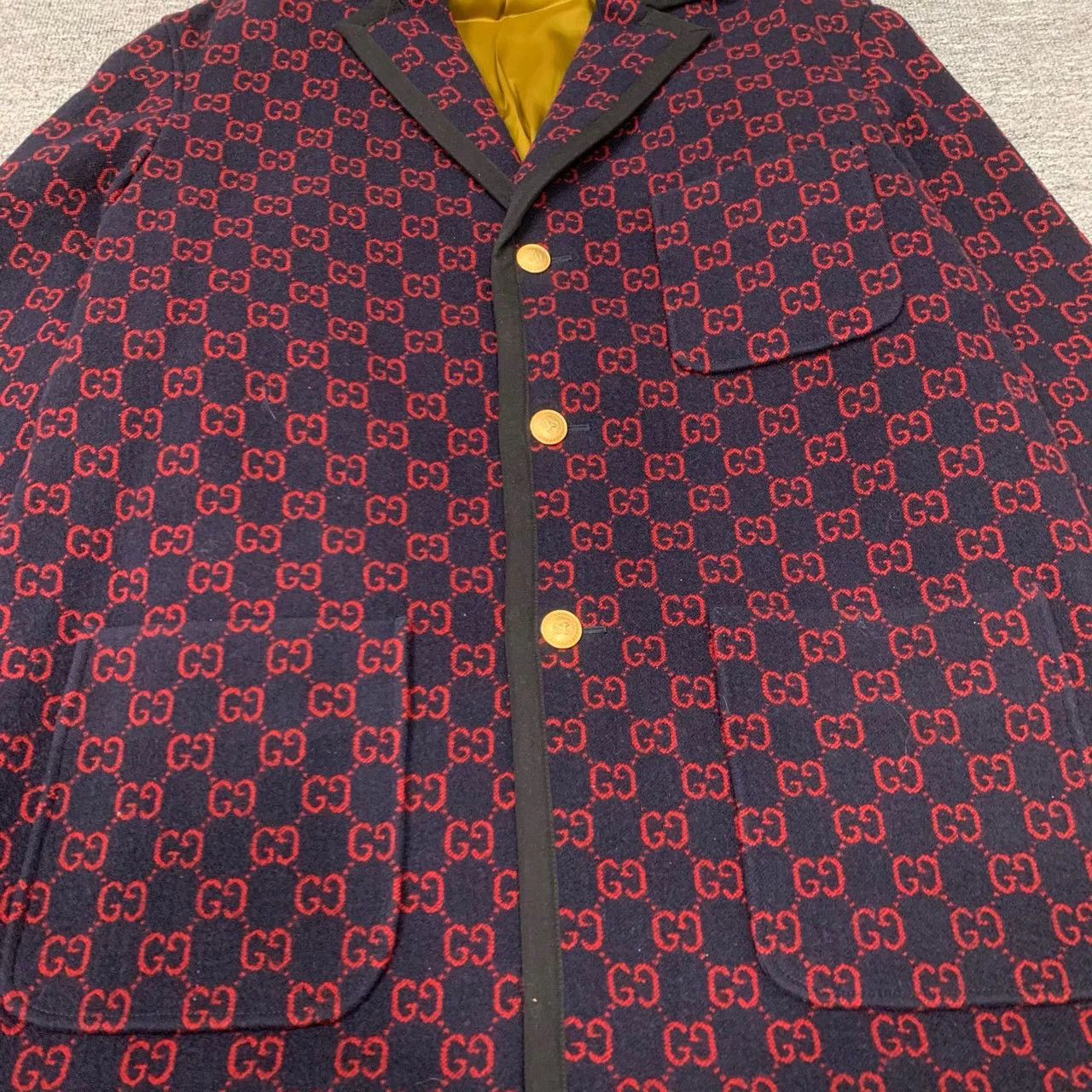 Gucci Balmain Black Fleece Short Cardigan/ Size L / US 10 / IT 46 - 3 Thumbnail