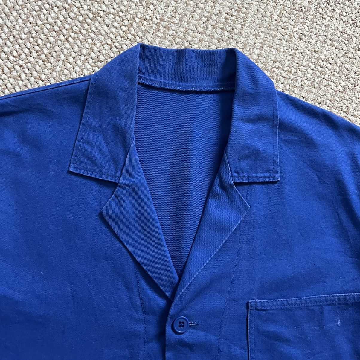 Vintage French vintage stained works jacket Size US L / EU 52-54 / 3 - 2 Thumbnail