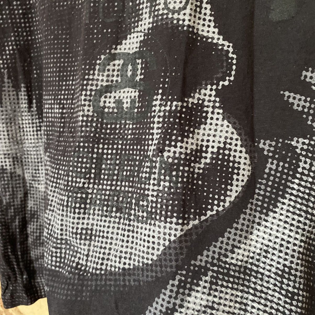 Stussy × Vintage Vintage Stussy Overprint Tee Punk Head Y2K Sk8 Style Size US S / EU 44-46 / 1 - 11 Thumbnail