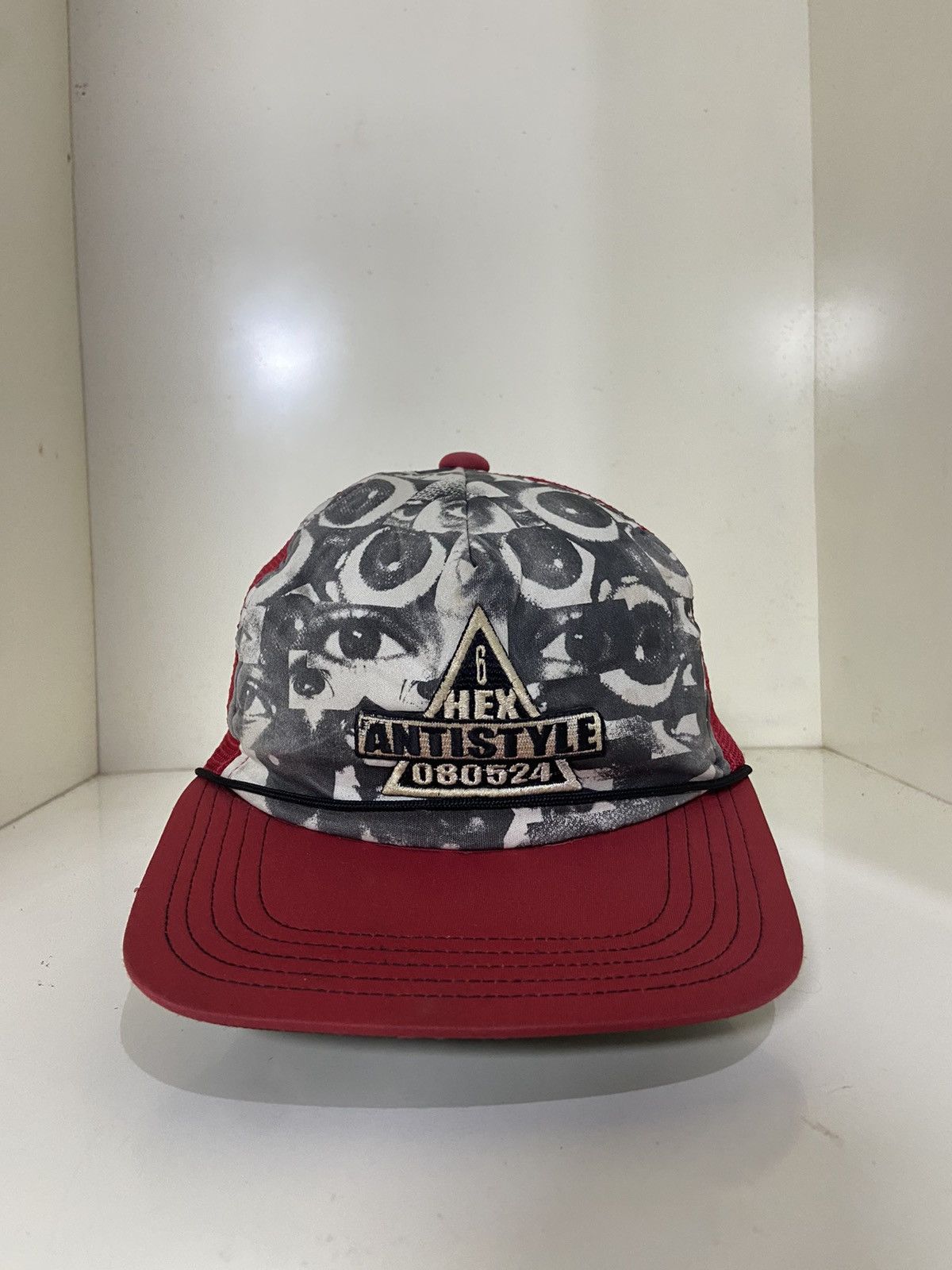 Hysteric Glamour × Japanese Brand × Vintage Vintage hex anti style trucker hat Size ONE SIZE - 1 Thumbnail