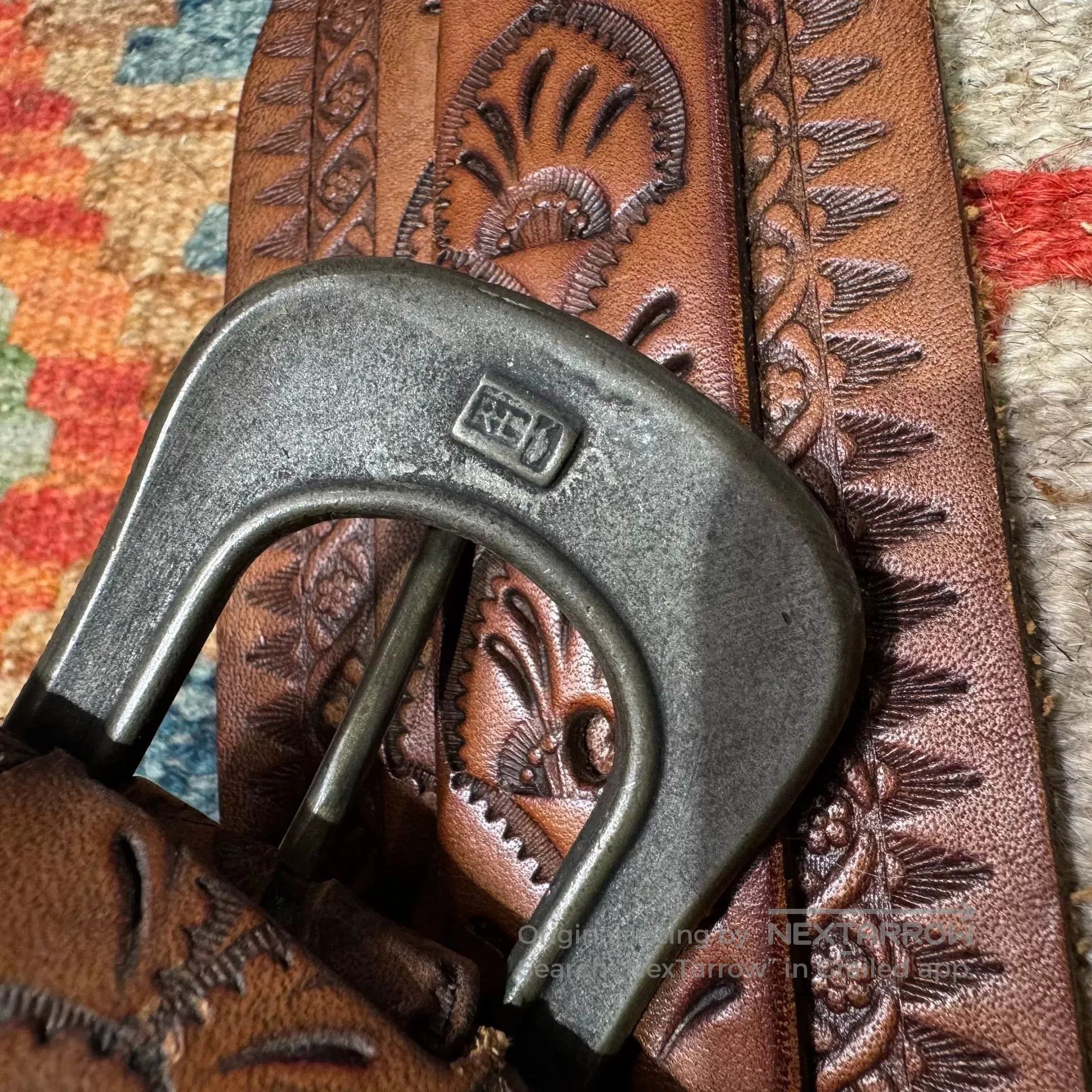 Polo Ralph Lauren Polo Ralph Lauren Western Carved Belt. Size ONE SIZE - 5 Thumbnail