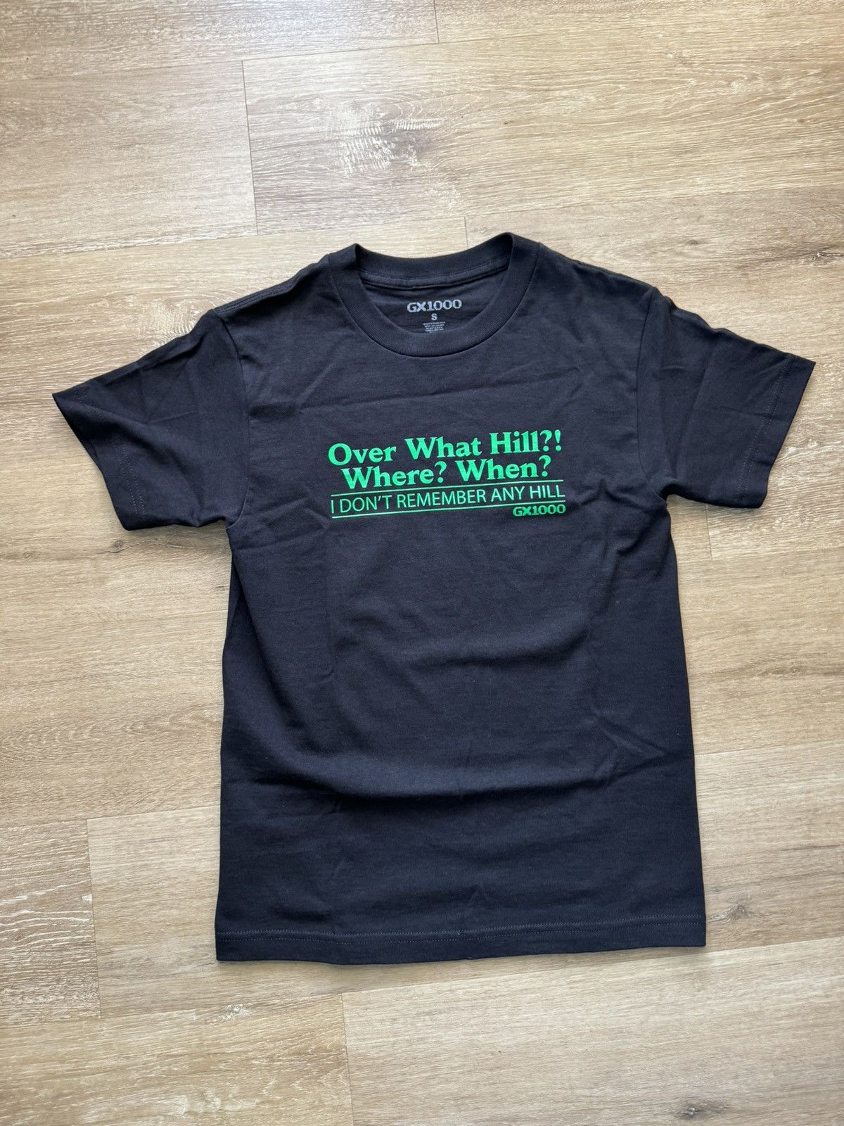 GX1000 GX1000 Over What Hill, Where?! Tee (Black/S) Size US S / EU 44-46 / 1 - 9 Thumbnail