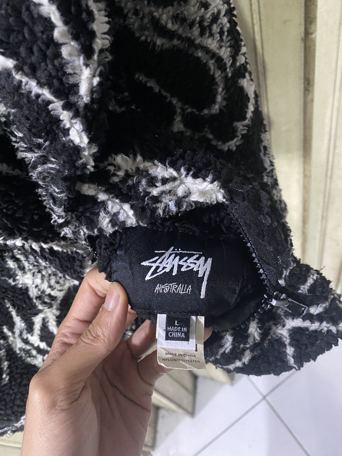 Stussy Rare Stussy Dragon Fleece Jacket Size US L / EU 52-54 / 3 - 4 Thumbnail