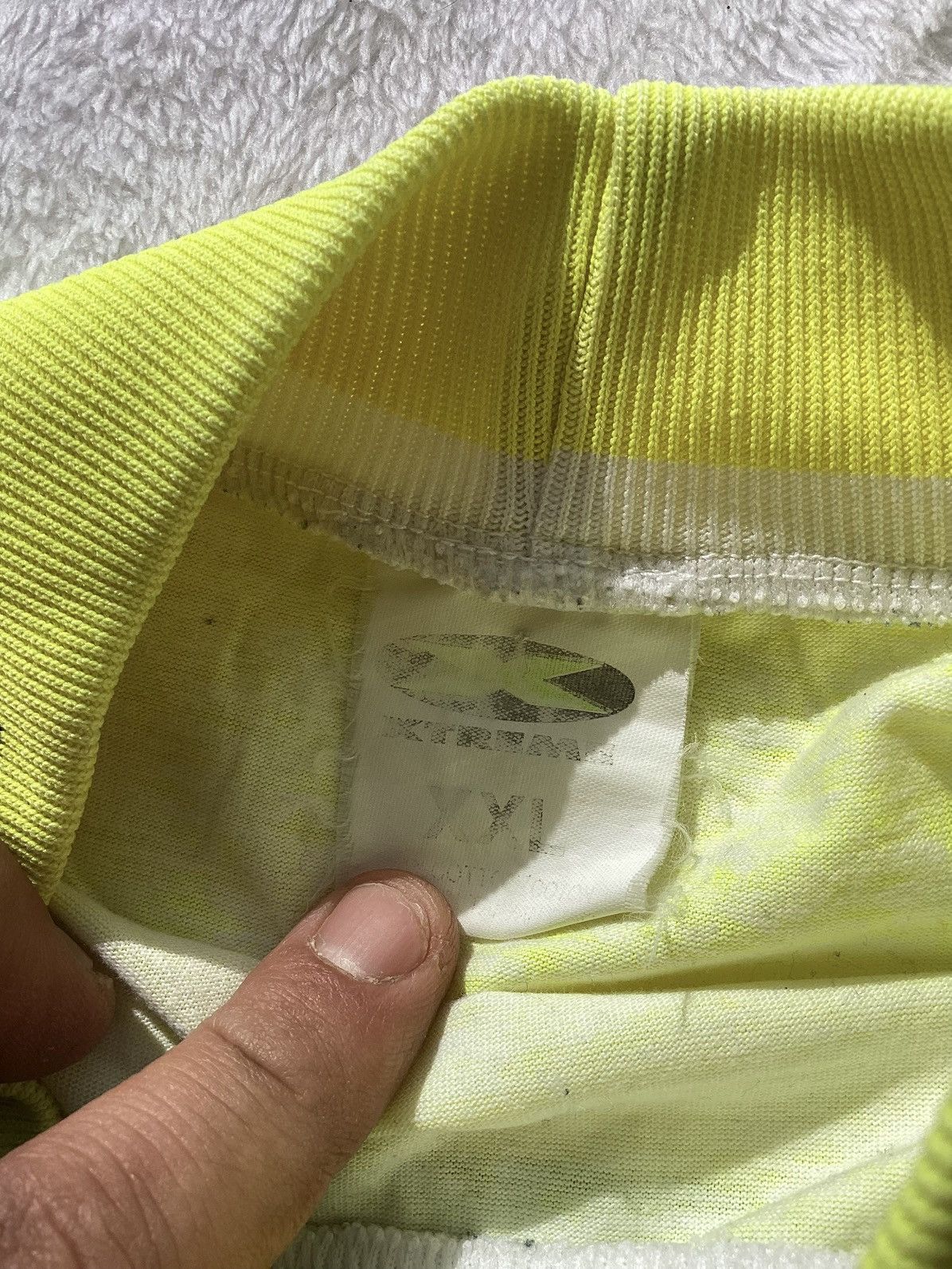 Other × Vintage VTG extreme writing gear neon yellow motorcycle jersy/LS TEE Size US XXL / EU 58 / 5 - 6 Thumbnail