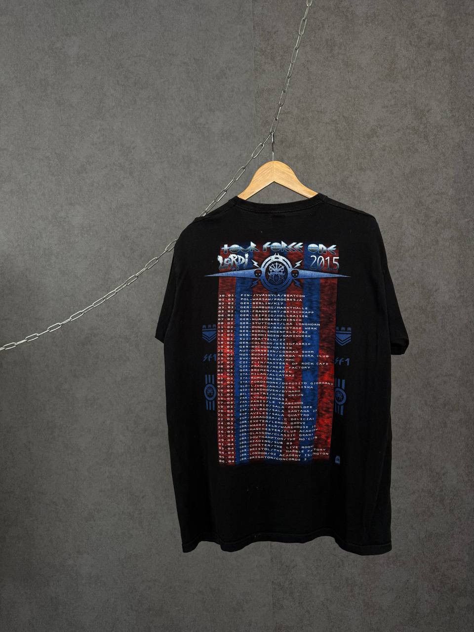 Band Tees Lordi Scare Force One rock band tour tee Size US XL / EU 56 / 4 - 2 Thumbnail