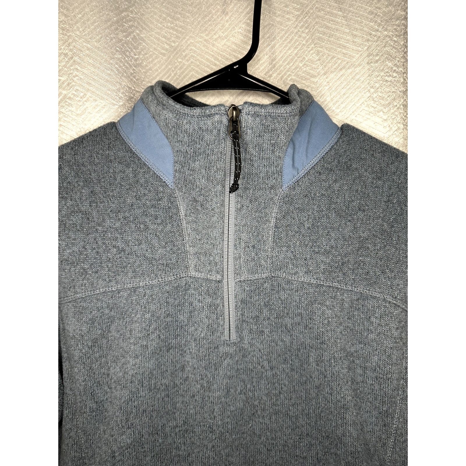 L.L. Bean L.L. Bean Polartec Mock Neck Fleece Lined Sweater Gray XL Size XL / US 12-14 / IT 48-50 - 2 Thumbnail