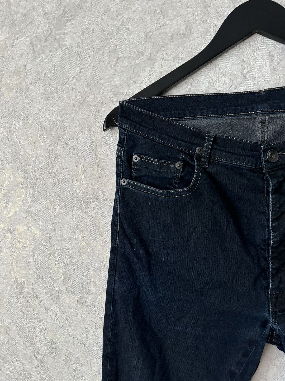 Rick Owens Drkshdw Rick Owens DRKSHDW Hard Blue Detroit Denim Jeans Size US 32 / EU 48 - 3 Thumbnail