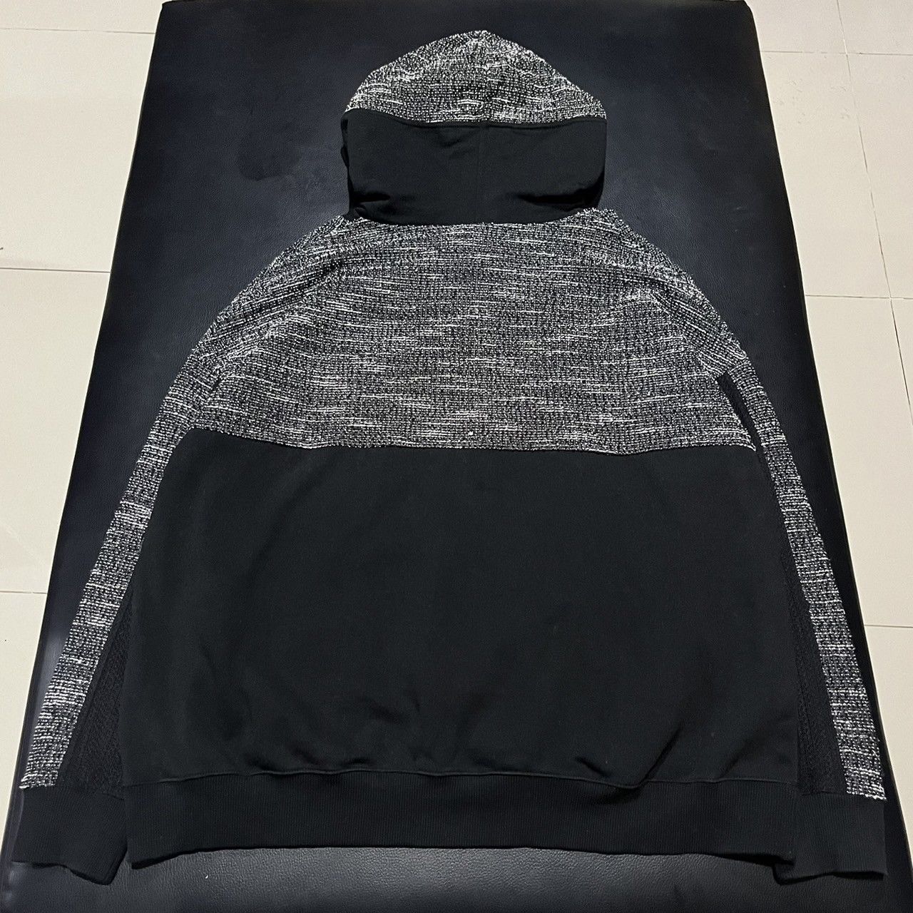 Andersson Bell Andersson Bell Black Fabric Contrast Hoodie Size US M / EU 48-50 / 2 - 6 Thumbnail