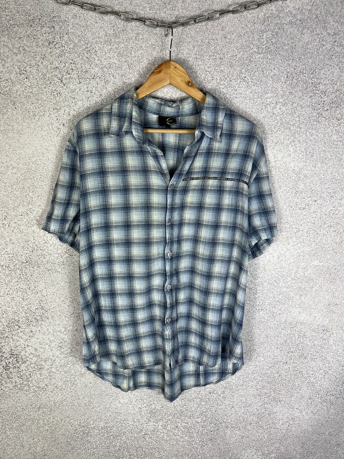 Just Cavalli Vintage Just Cavalli Short Sleeve Shirt Size US L / EU 52-54 / 3 - 1 Thumbnail