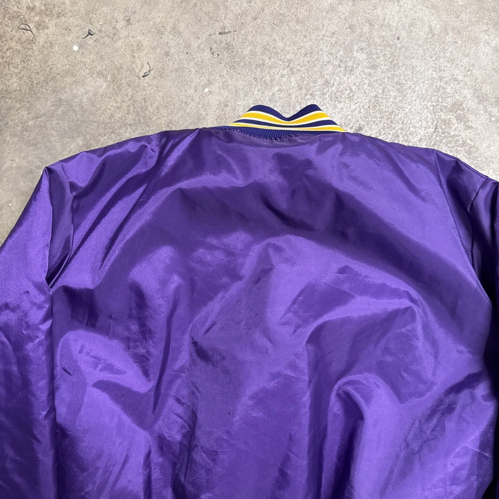 Starter Vintage Eastern Carolina University Jacket 2XL 90s Varsity Size US XXL / EU 58 / 5 - 8 Thumbnail