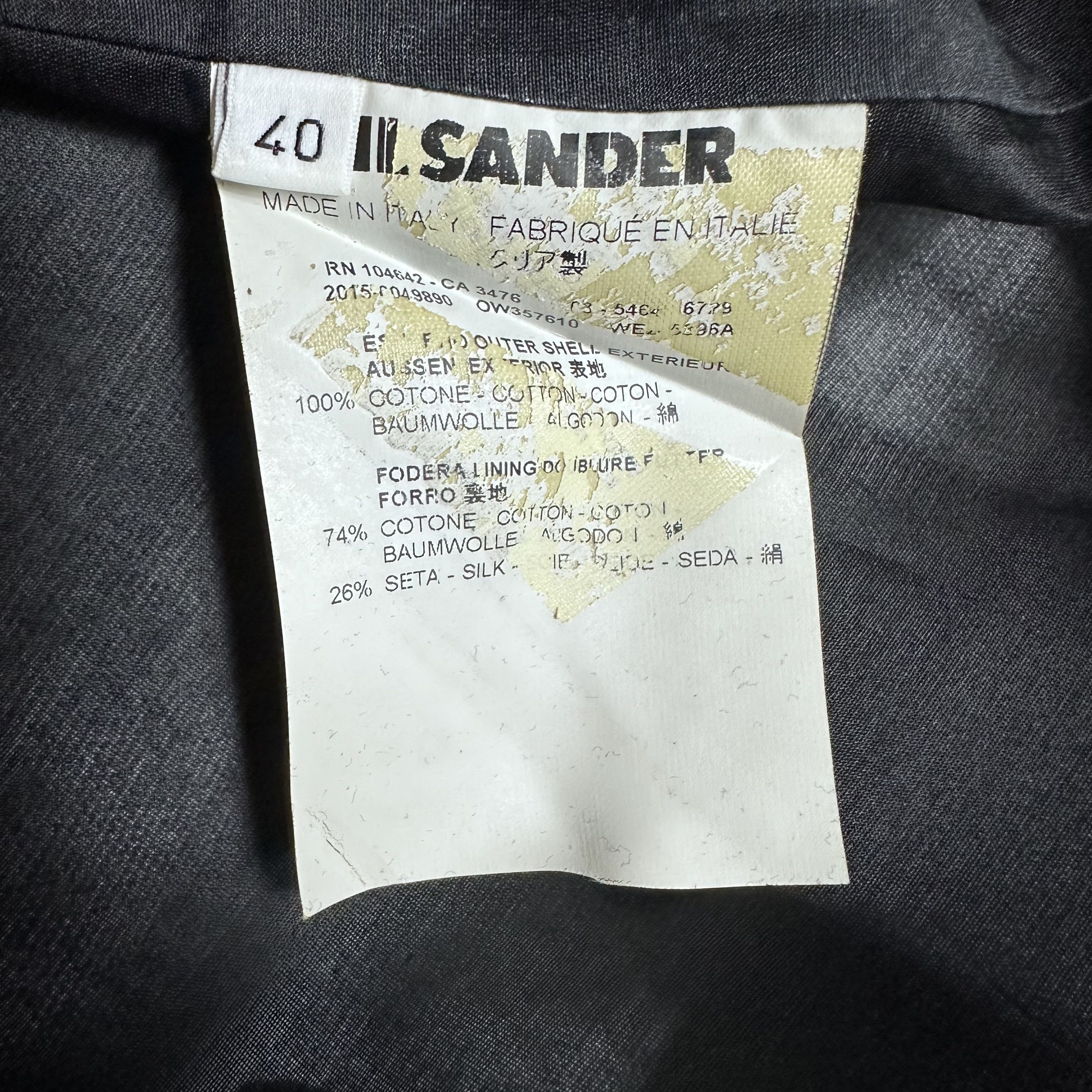 Jil Sander 🔥RARE🔥Jil Sander Navy White Print Skirt Size 27" / US 4 / IT 40 - 6 Thumbnail