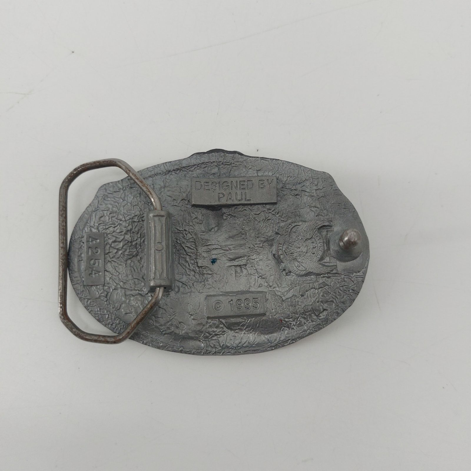 Vintage Great American Buckle Rock'N Roll Belt Buckle 50s Rockabilly Size ONE SIZE - 5 Thumbnail