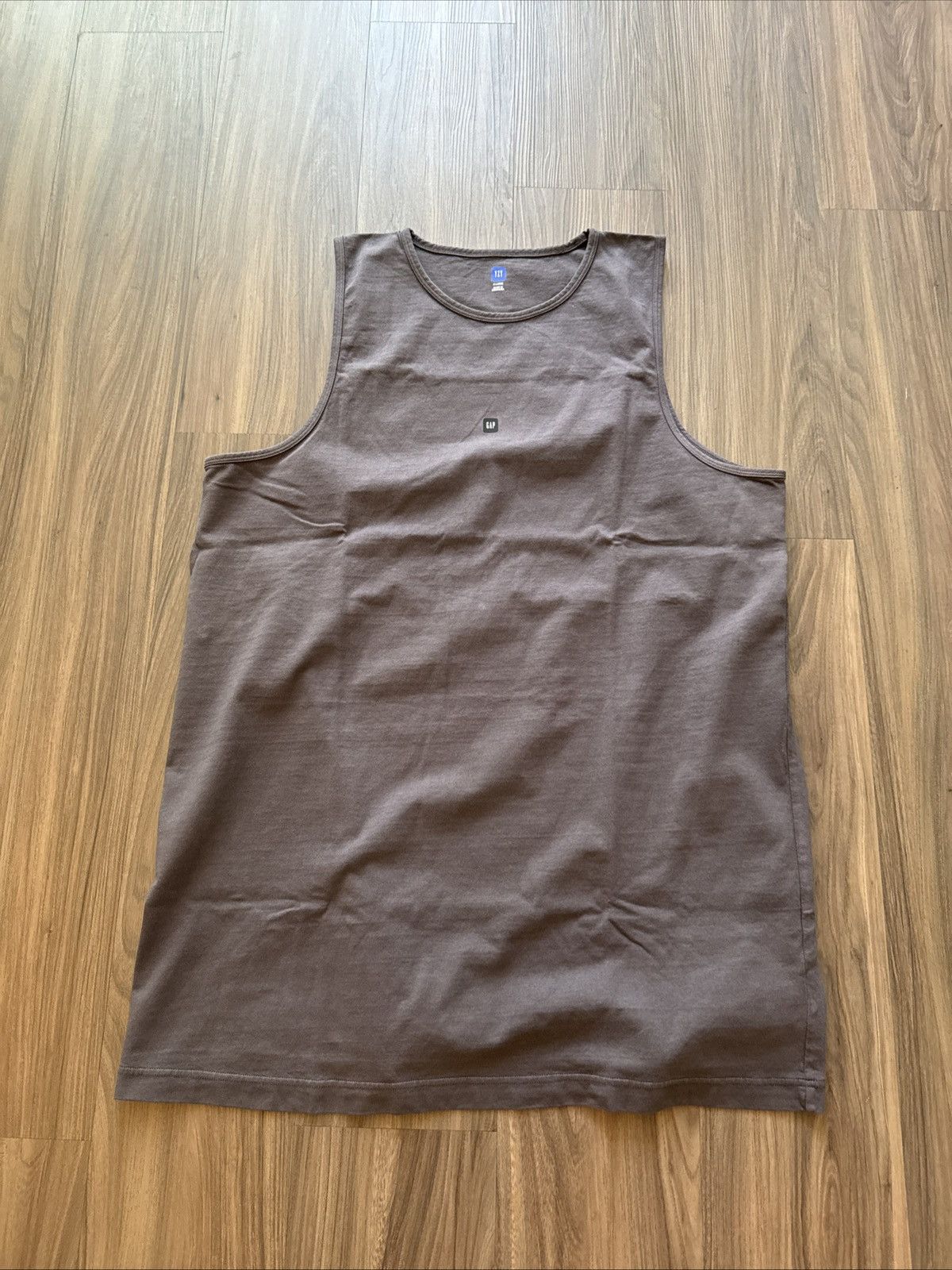 Balenciaga × Gap × Yeezy Yeezy Gap 09 Loose Tank Top Dark Gray Men’s Size XL Size US XL / EU 56 / 4 - 1 Thumbnail