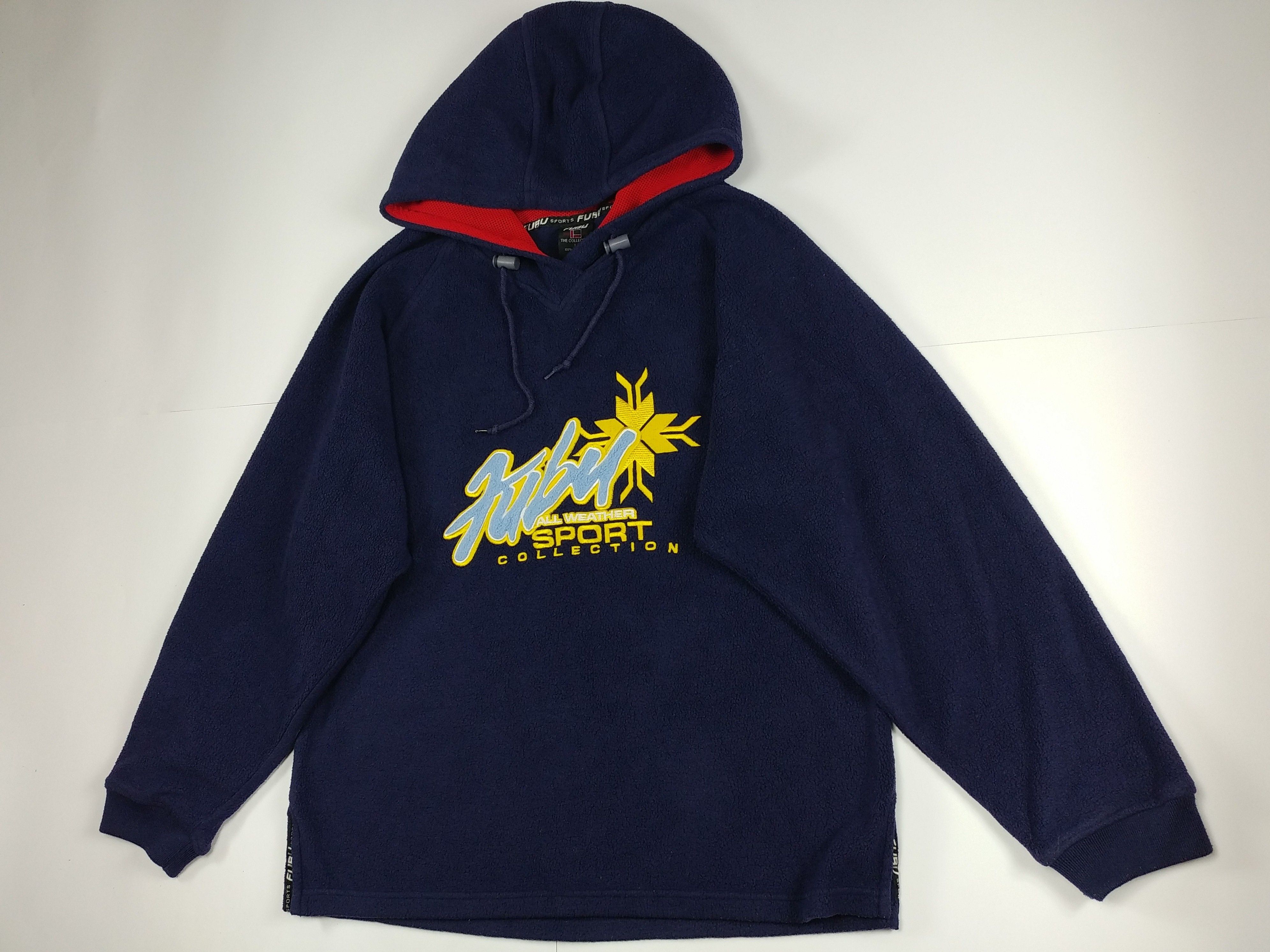 Fubu FUBU hoodie, blue, vintage hip hop sweatshirt, 90s size L Size US L / EU 52-54 / 3 - 4 Thumbnail