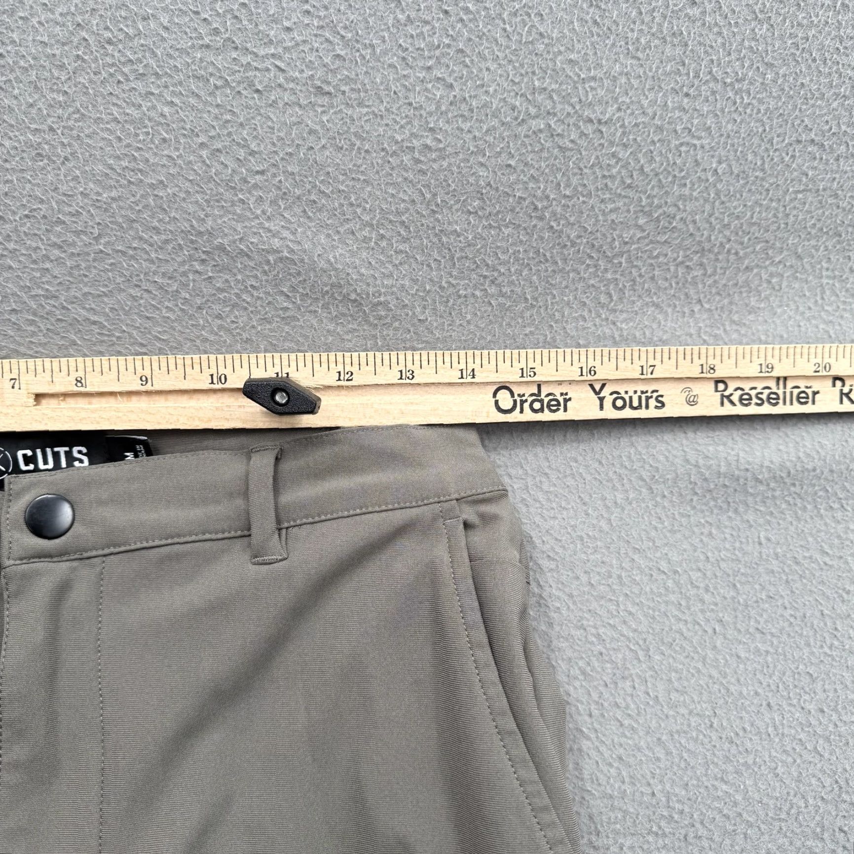 Cuts Cuts Pants Mens Medium Brown Performance Chino Golf Trousers Business Casual Size US 31 - 5 Thumbnail