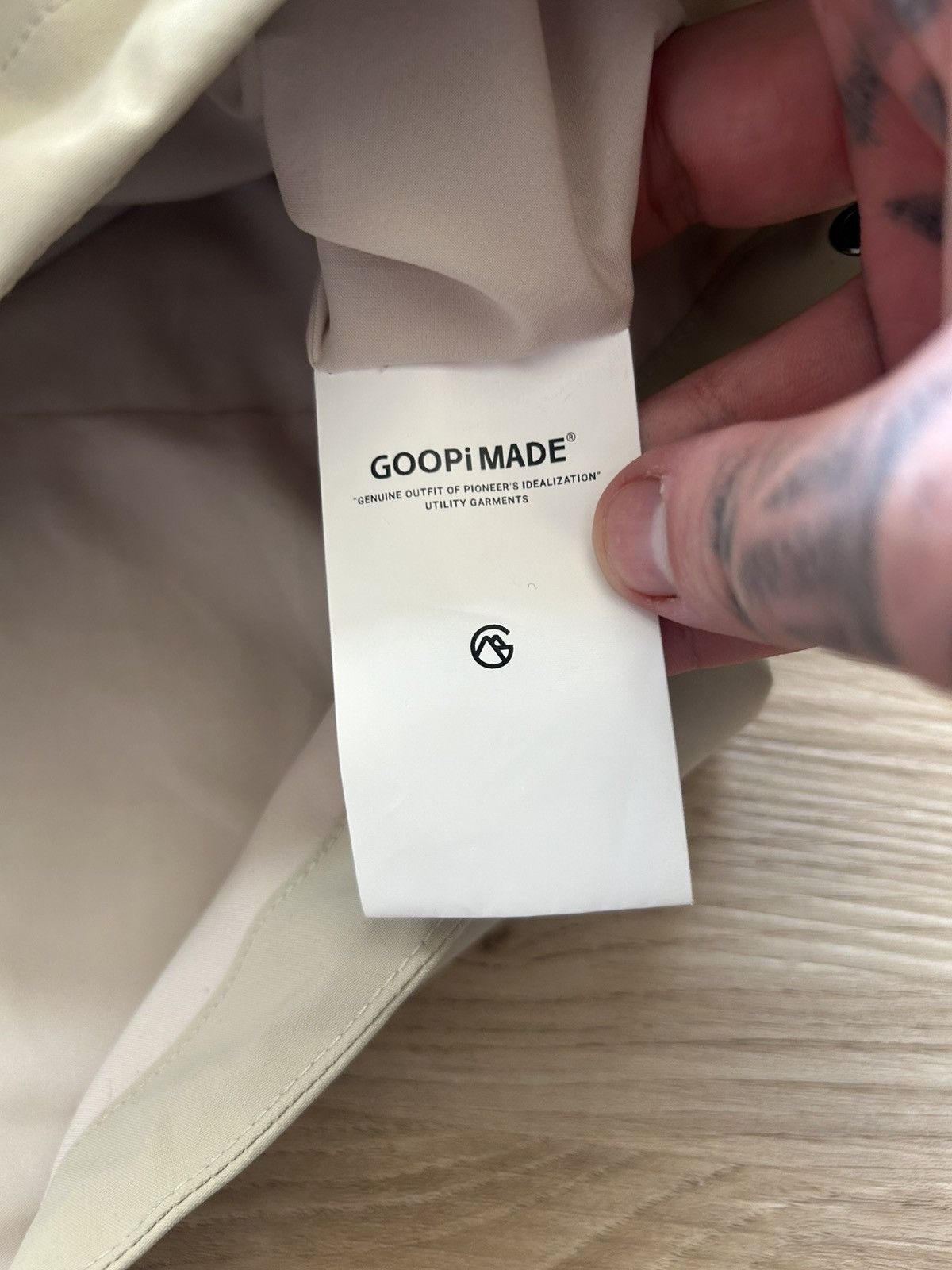 GOOPiMADE Rare! GOOPiMADE Polyhedron Mountain Gorp Jacket Acronym styl Size US XL / EU 56 / 4 - 5 Thumbnail