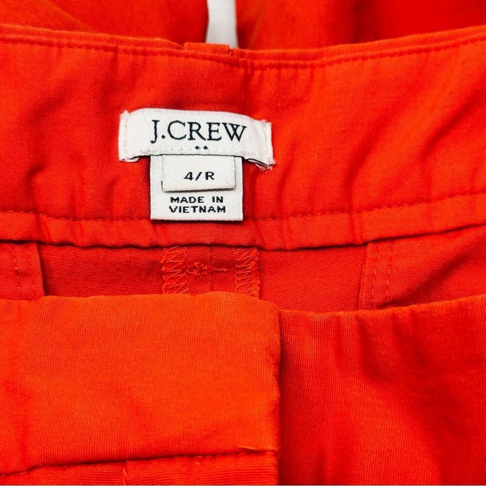 J.Crew J.Crew. Women's Sailor-Slim Wide Pants in Red. Size 4. Size 27" / US 4 / IT 40 - 2 Thumbnail