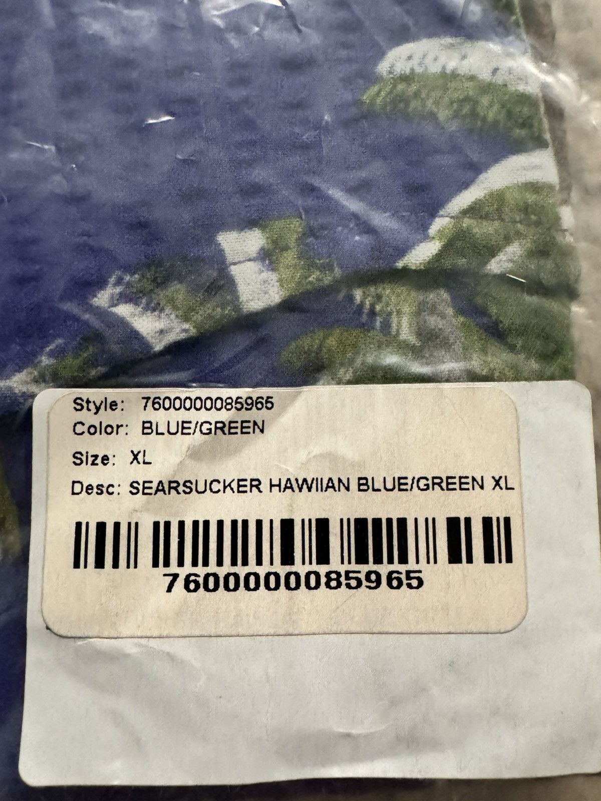 Rhude Rhude Sear Sucker Hawaiian Button Up Size US XL / EU 56 / 4 - 8 Thumbnail