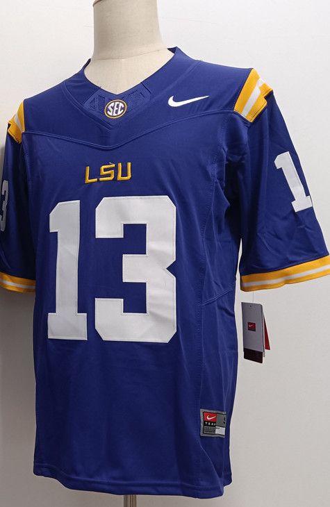Other Men's LSU Tigers #13 Garrett Nussmeier Purple Jersey Size US S / EU 44-46 / 1 - 2 Thumbnail