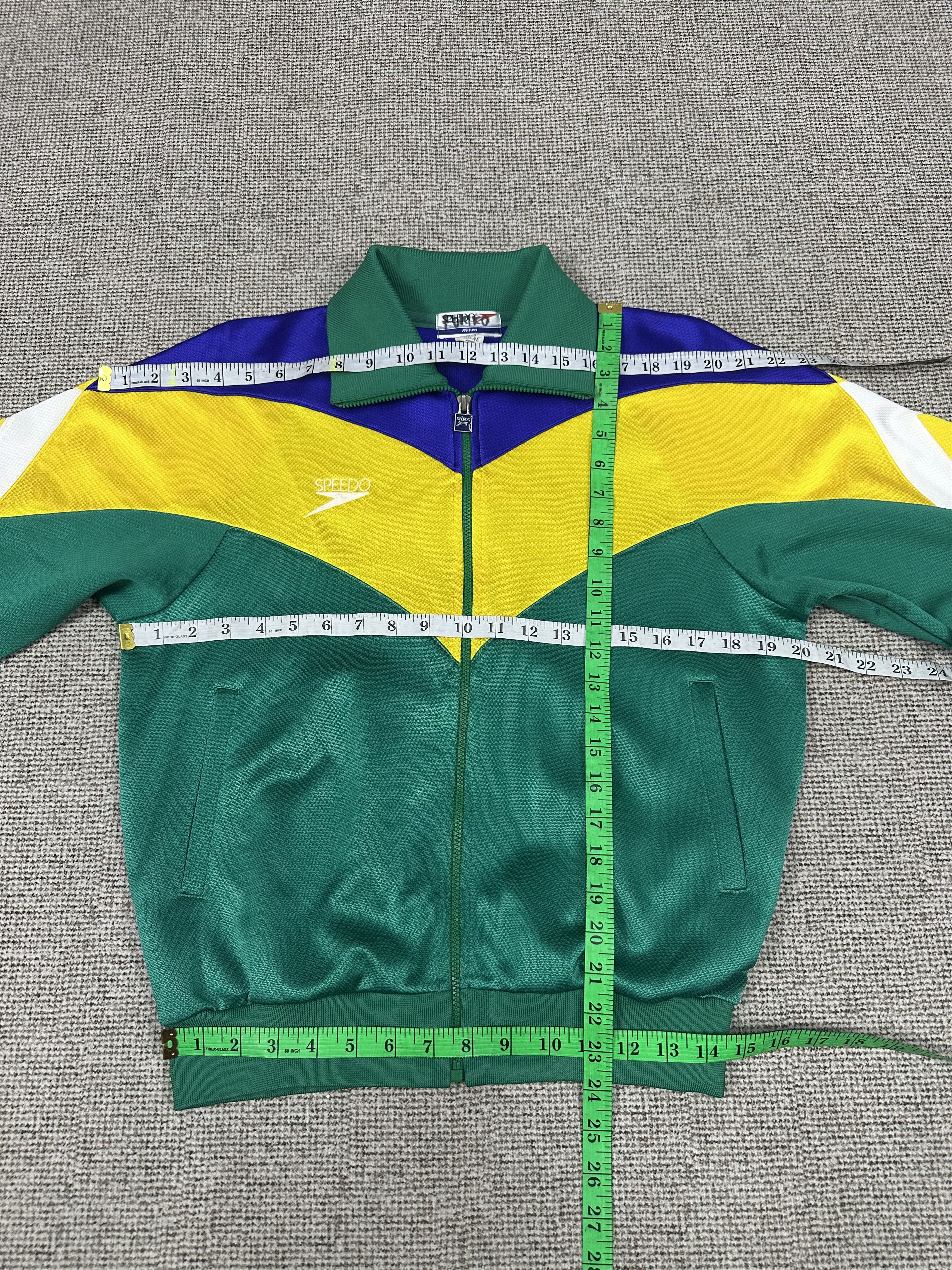 Speedo 80s Vintage Speedo x Mizuno Japan Track Rare Jacket Z326 Size US M / EU 48-50 / 2 - 5 Thumbnail