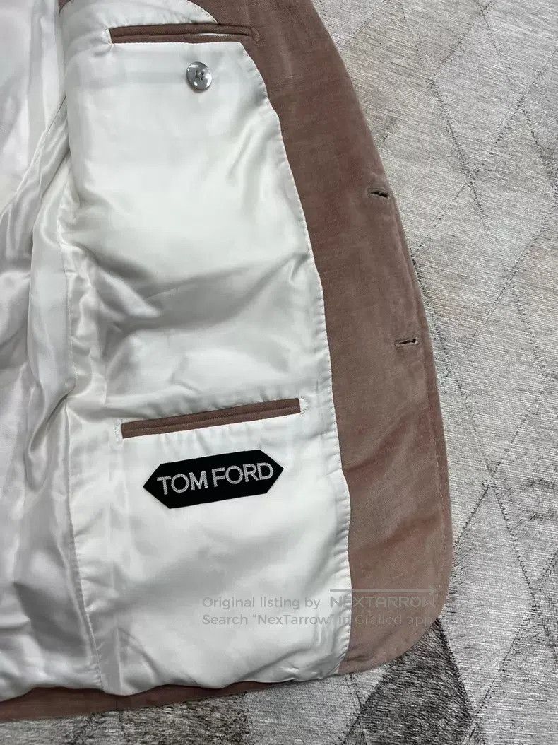 Tom Ford Tom Ford Velvet Blazer, Handmade in Italy, Iconic Lapel Size US L / EU 52-54 / 3 - 4 Thumbnail