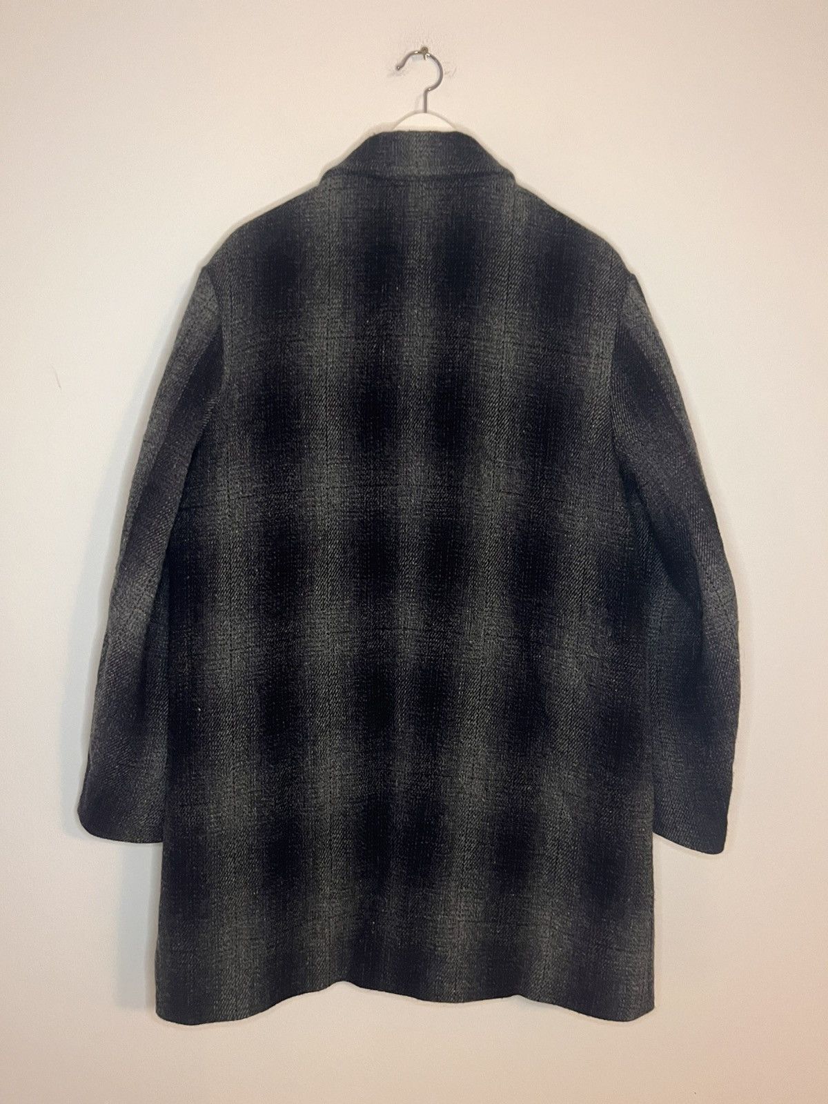 Supreme Supreme - FW16 Shadow Plaid Overcoat Size US M / EU 48-50 / 2 - 2 Thumbnail