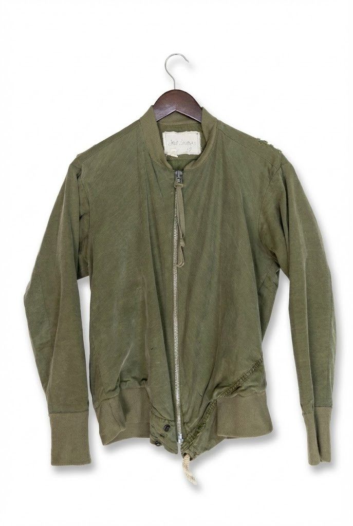 Army tent zip front bomber studio