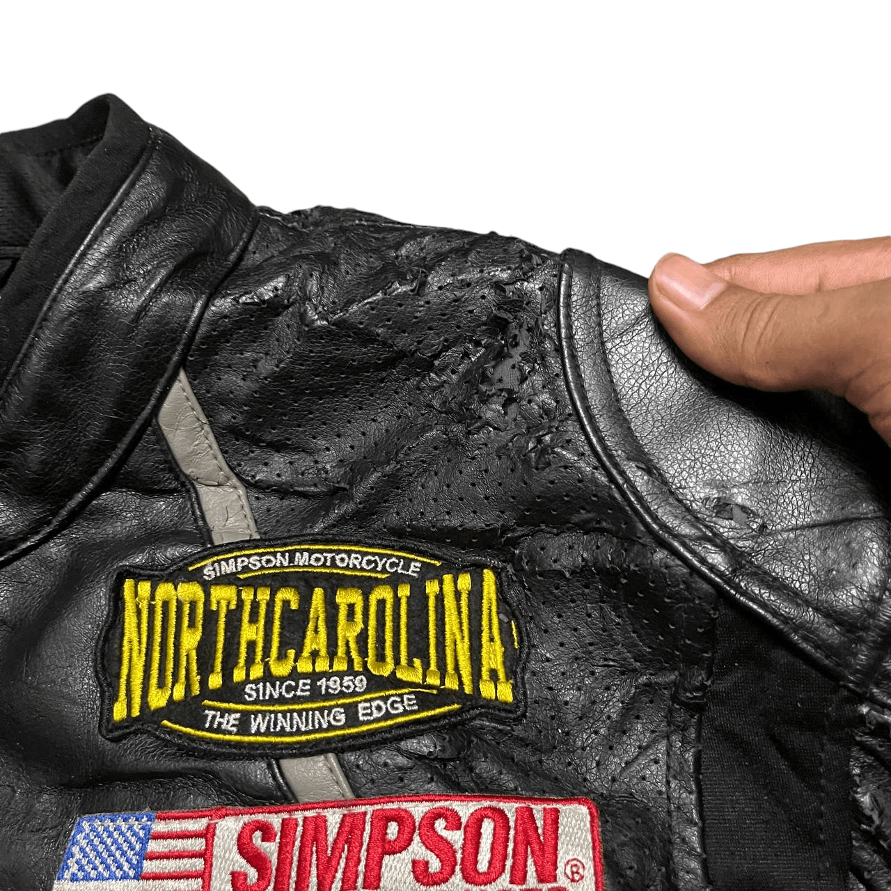 Kadoya Vintage Simpson Drag Racing Jacket with Padding Size US L / EU 52-54 / 3 - 6 Thumbnail