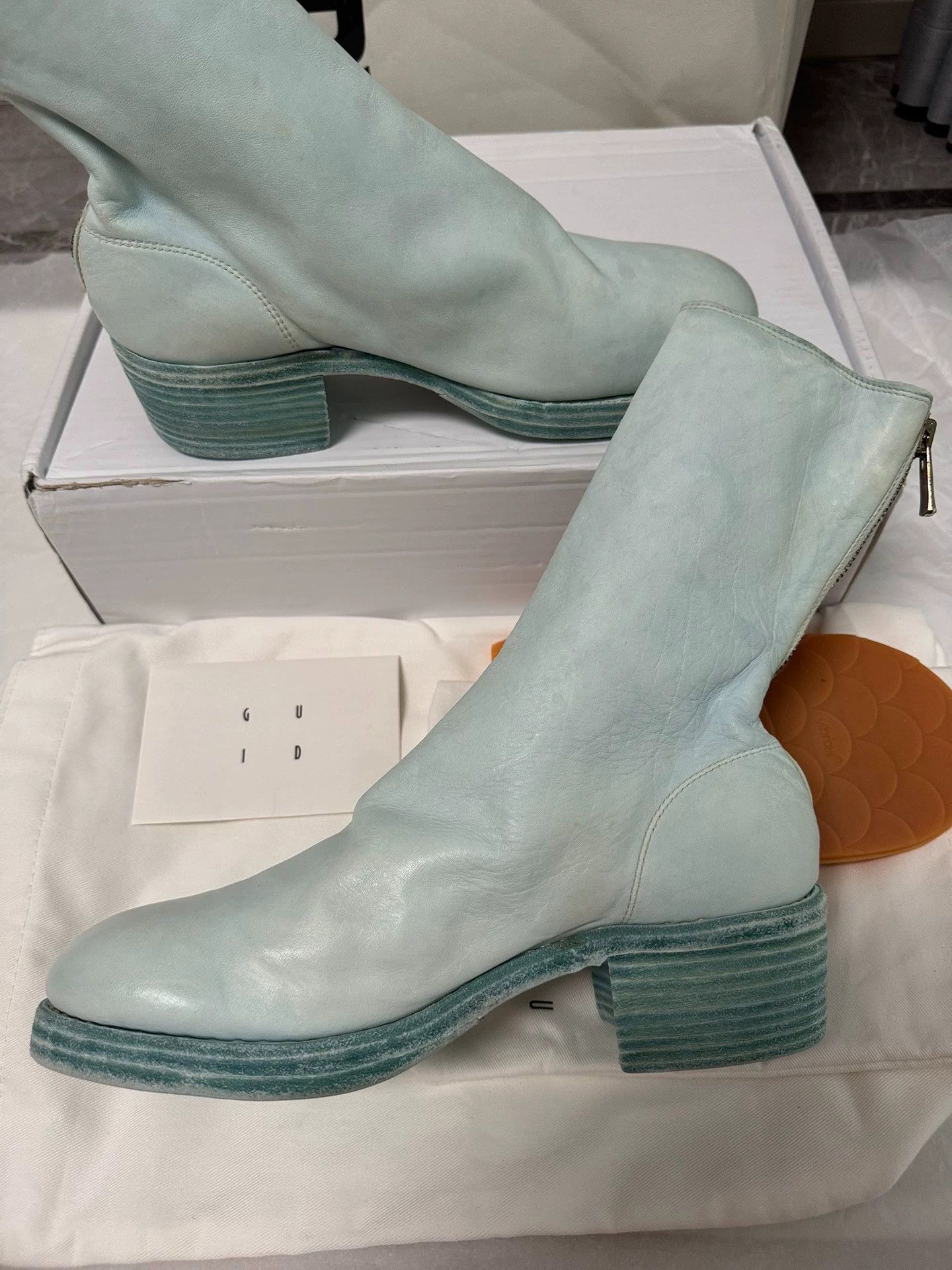 Guidi Guidi 788Z Glacier Blue 38.5 New Unworn Size US 8 / IT 38 - 6 Thumbnail