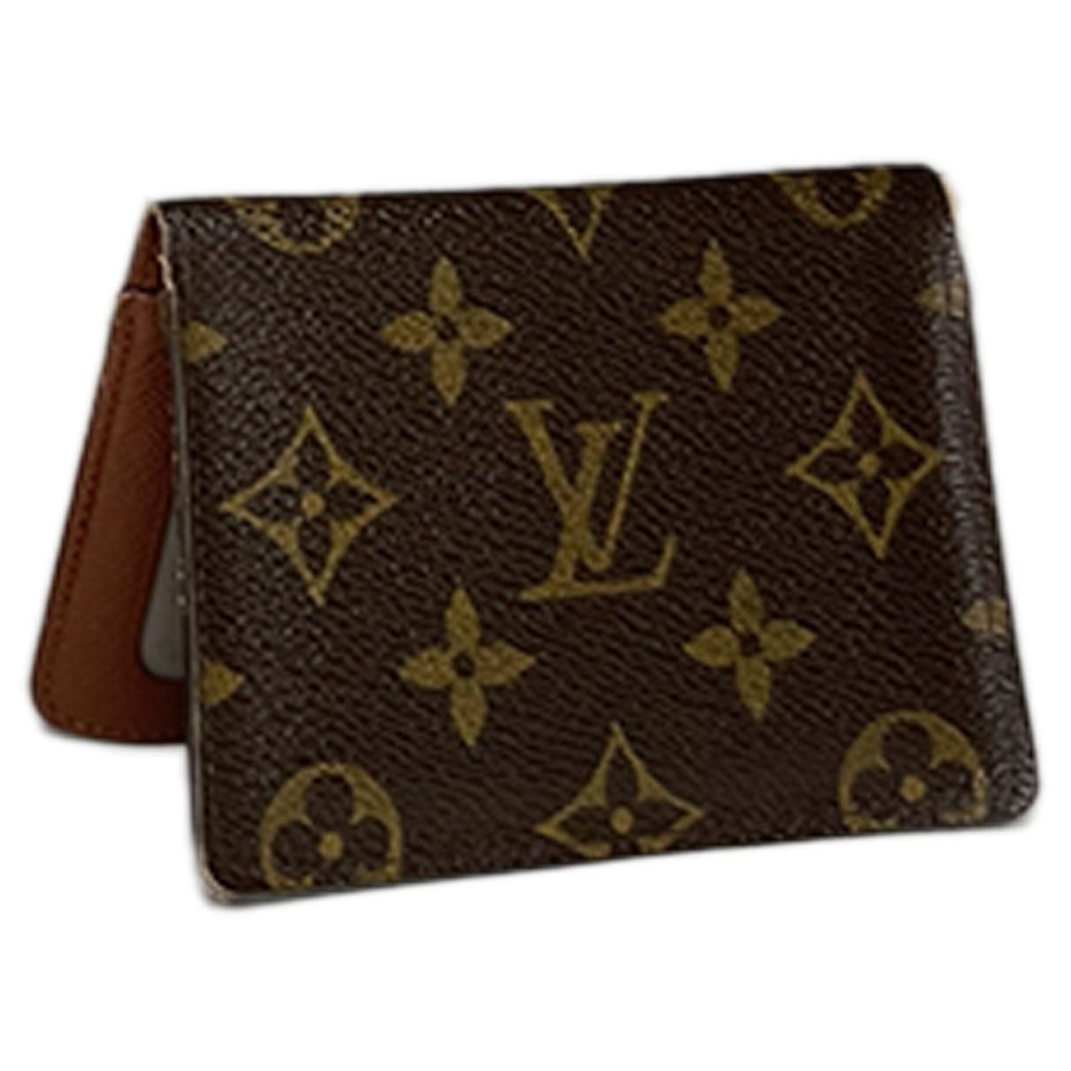 Louis Vuitton Brown Leather Purse Size ONE SIZE - 1 Thumbnail